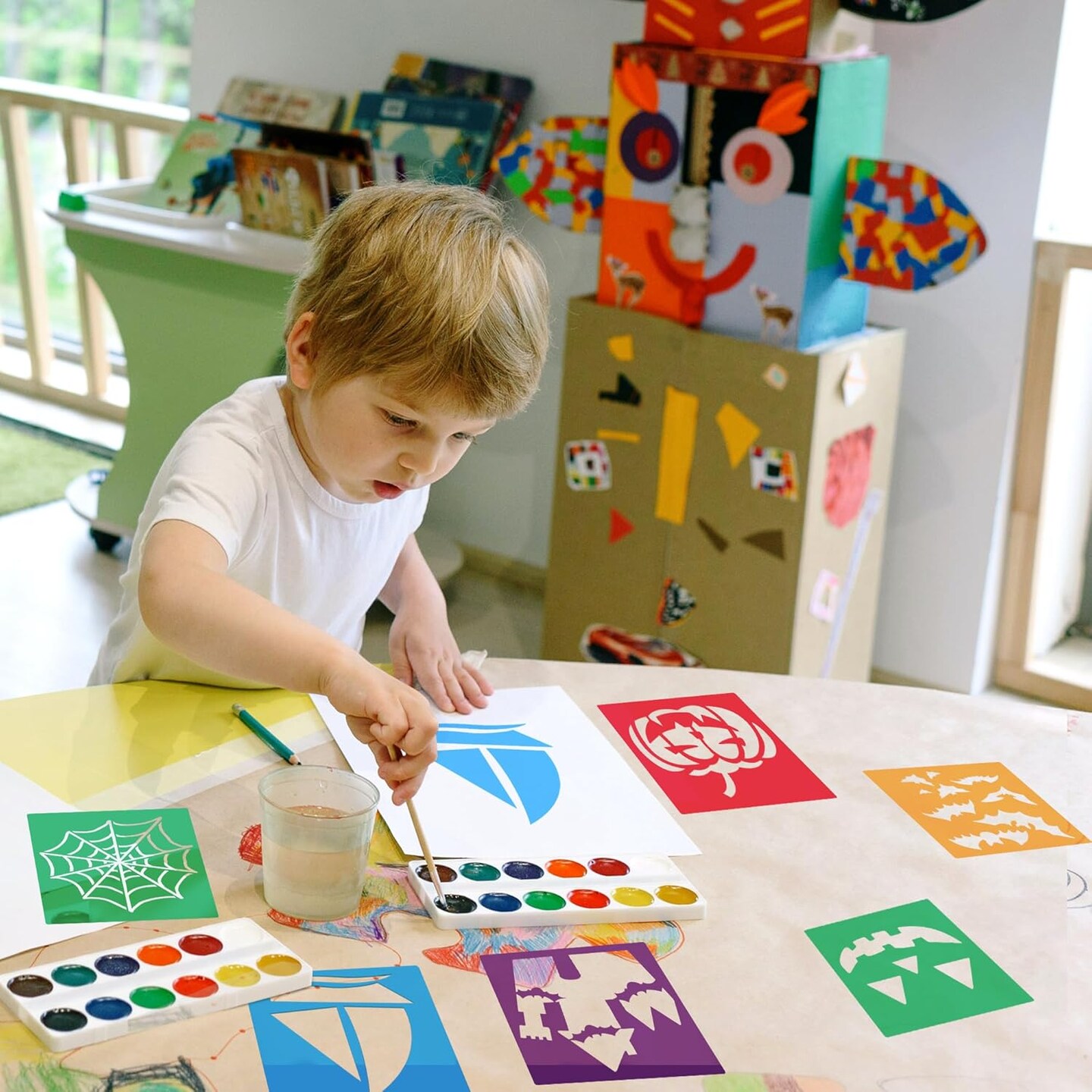 24 Pieces for Kids,Large Drawing Chalk(Halloween)