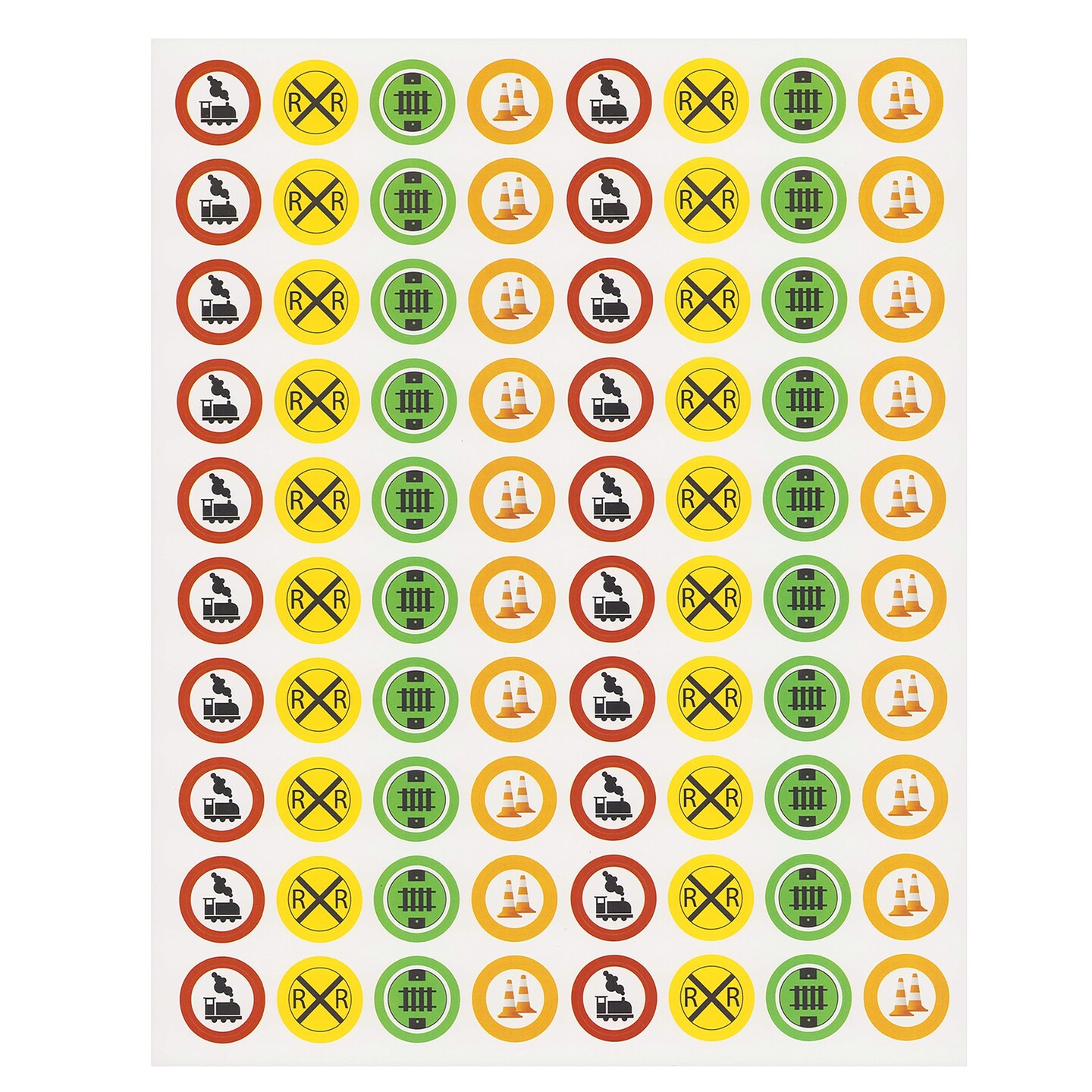 50 Sheets Railroad Potty Training Sticker Chart for Toddlers, Boys, Girls with 800 Train Stickers (10.3x8.3 in)