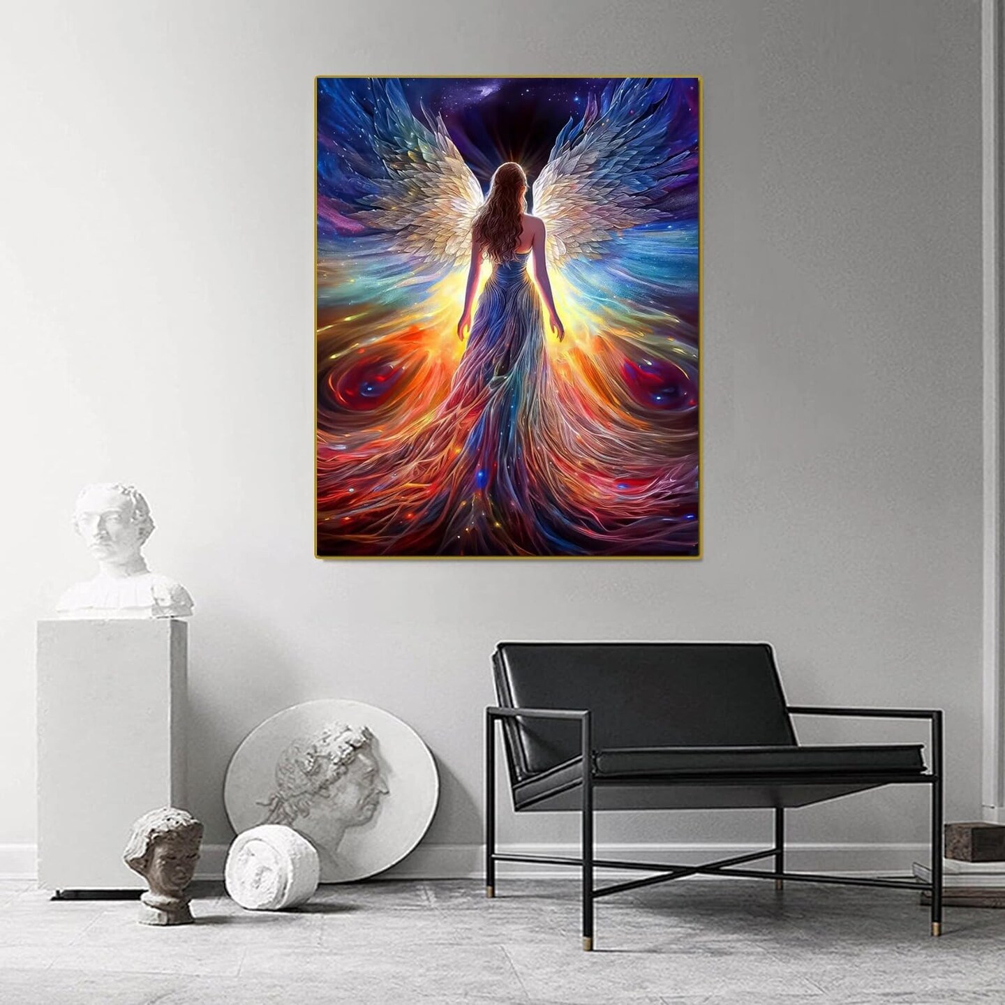 Paint by Numbers Kit for Adults Angel Fairy-Paint by Numbers Angel,Paint by Number Kit for Canvas Perfect for Home Wall Decor(16x20 Inch)