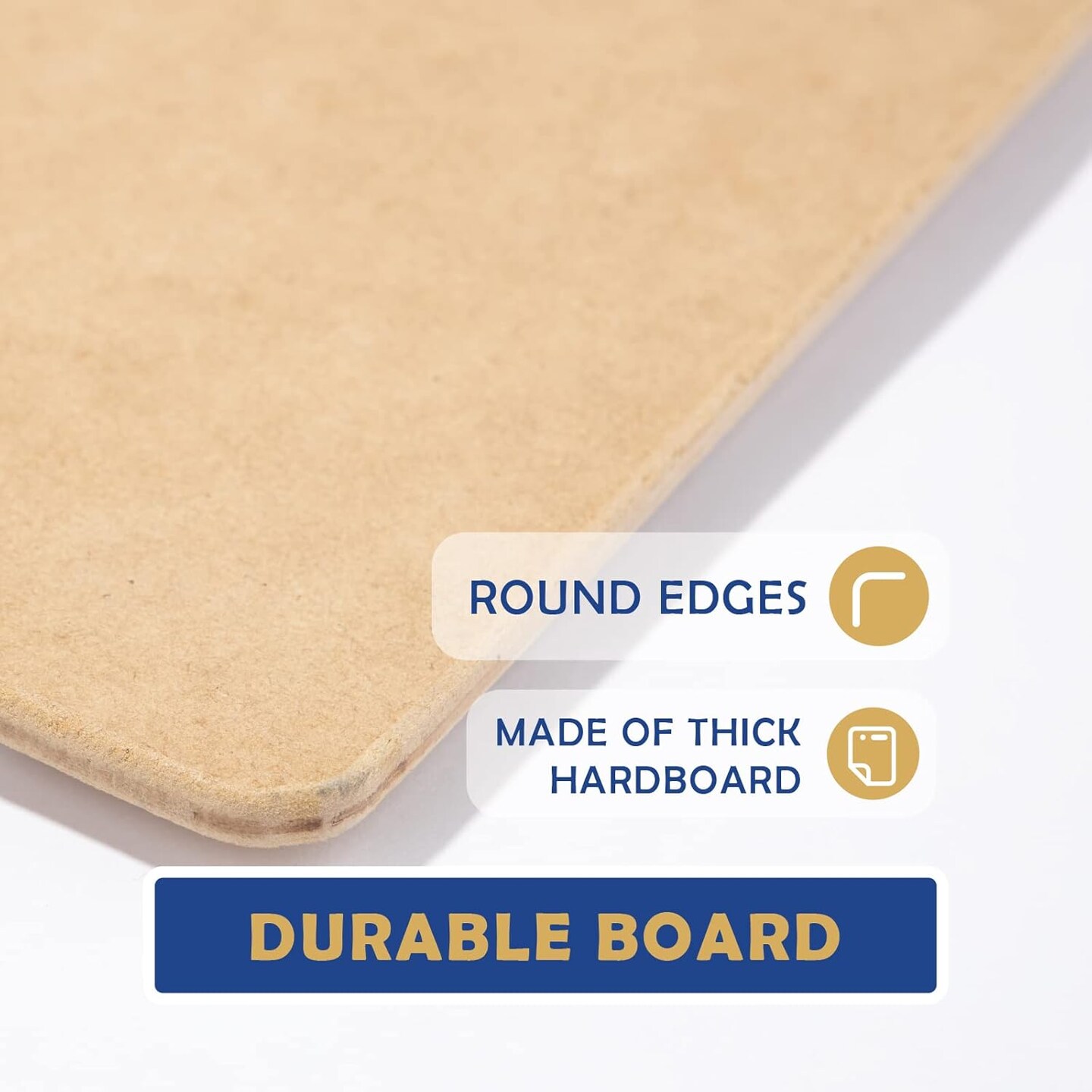 Sketch Board, Drawing Tote Board for Artists with Sturdy Clip and Rubber Bands, Portable Art Clipboard for Classroom and Studio Drawing