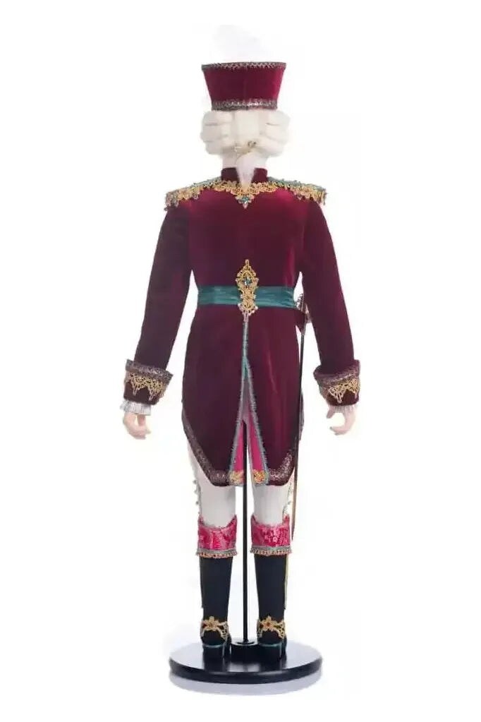Katherine&#x27;s Collection 32&#x22; Sugar Plum Prince Nutcracker Christmas Doll