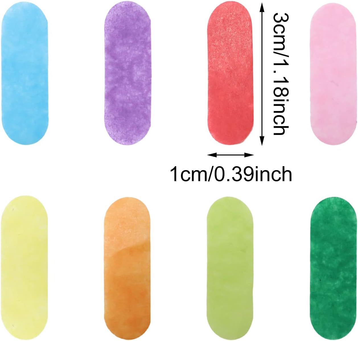 50g Colorful Paper Confetti Tissue Sprinkle Confetti Cute Multicolor Table Confetti Party Decoration Confetti for Wedding, Birthday, Baby Shower, Party, Photoshoot, etc