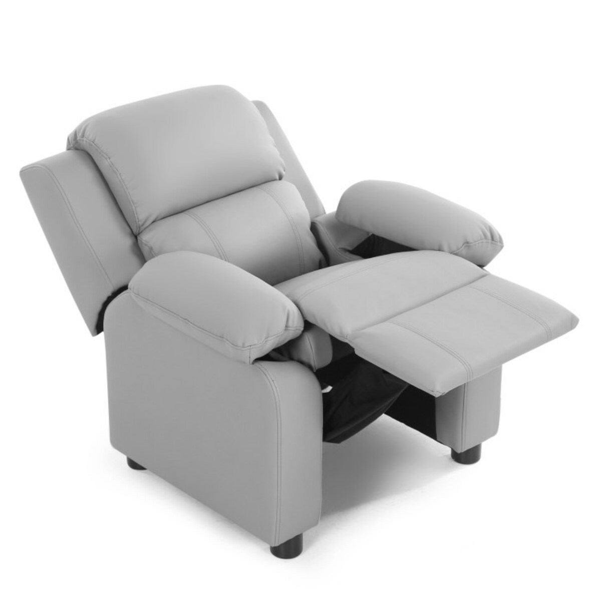 Kids Headrest Recliner Sofa Chair Hardwood, PU, Comfortable