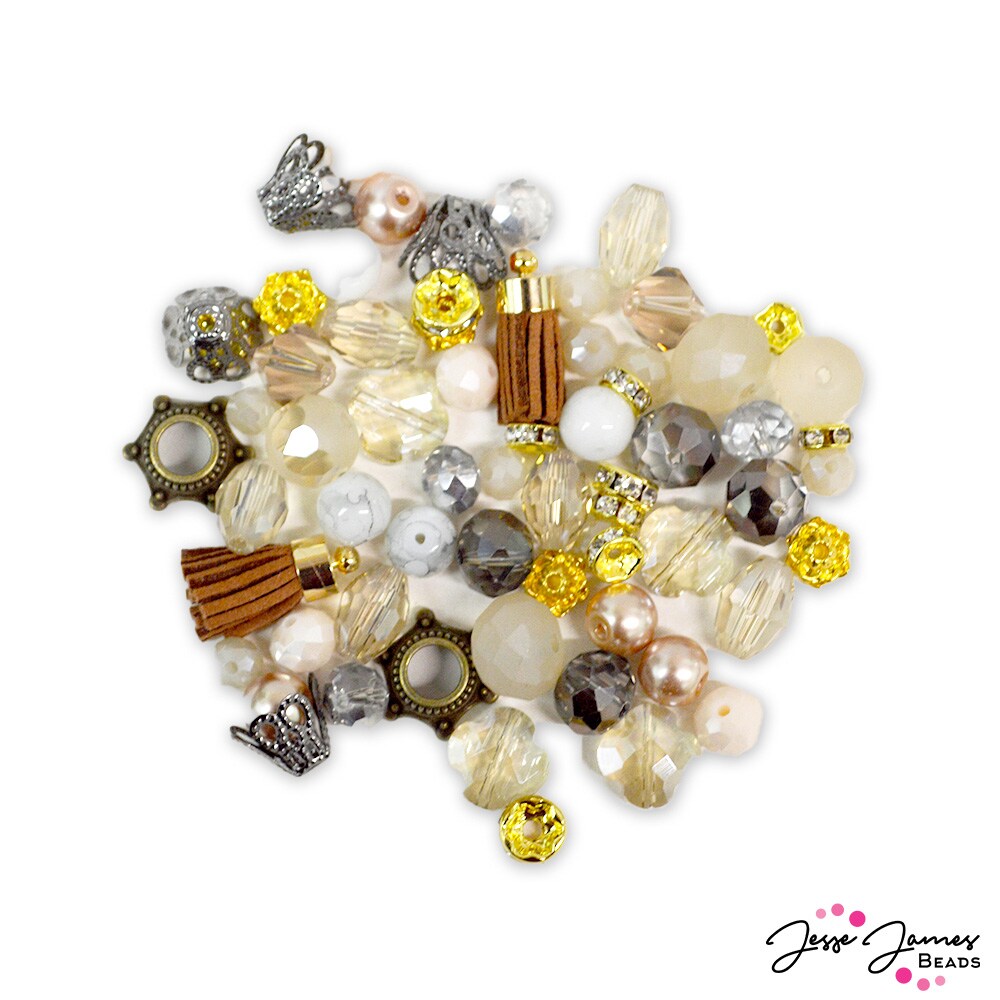 Jesse James Beads Mini Bead Mix in Mascarpone