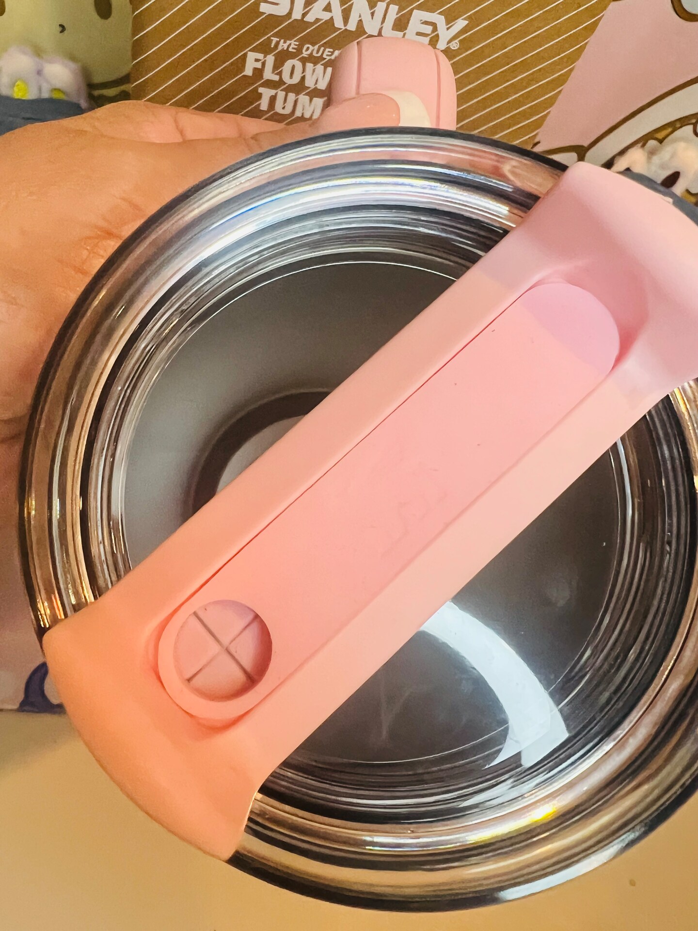 Labubu Pink Stanley 40oz Tumbler Insulated Cup