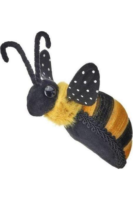 6.25&#x22; Hanging Fabric Bumblebee