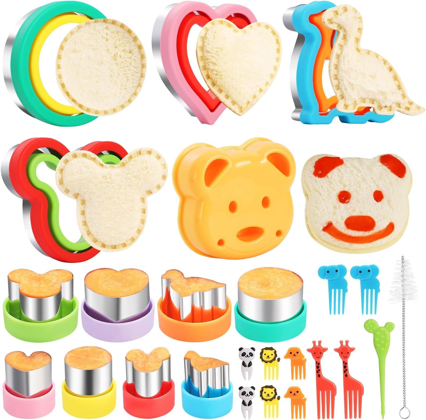 Sandwich Cutter and Sealer Set 30 Pieces