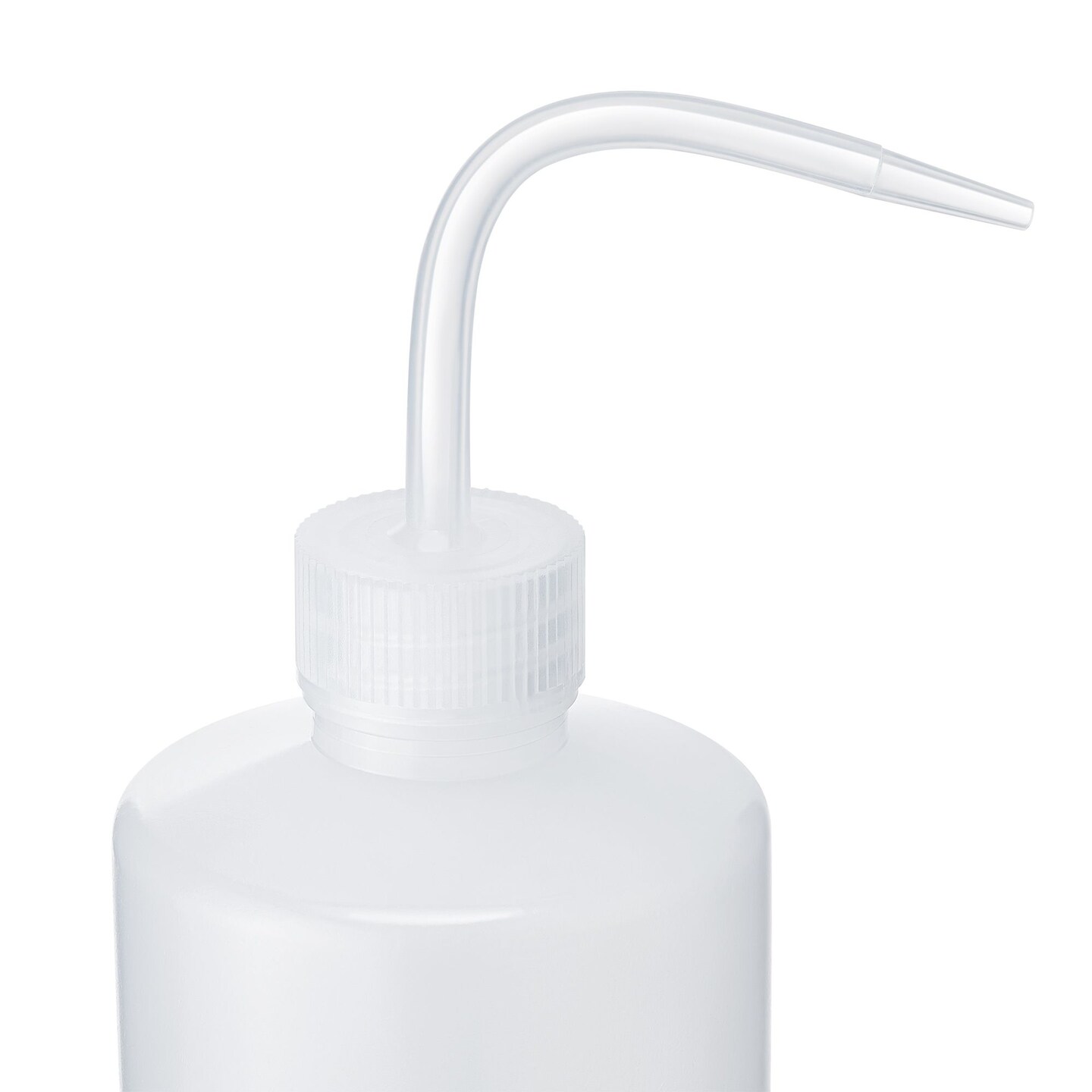 3-Pack Plastic Squeeze Bottles, Squirt Container with Angle Bent Tip, 16 oz