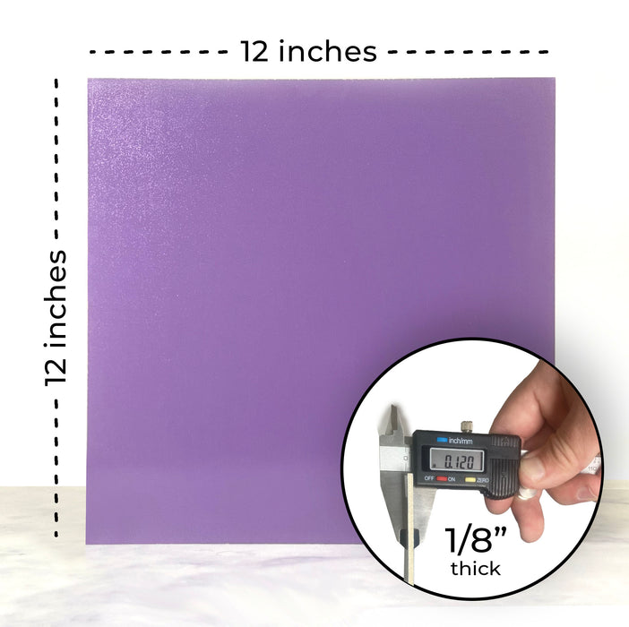 Basswood Colored Wood 12x12 inches Sheets, 1/8th, Thicknesses, Glowforge Diode Ready, 9 or 17 Different Colors Included