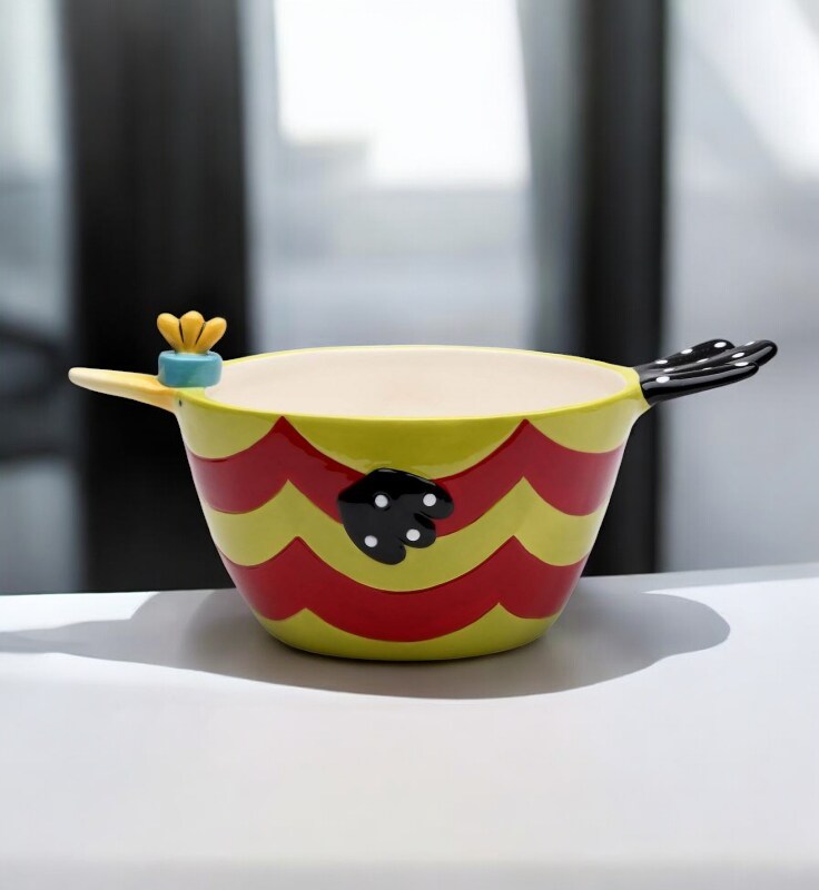 Ceramic Dollymama&#x27;s Bird Shaped Medium Bowl, Kitchen Decor, Gift for Her