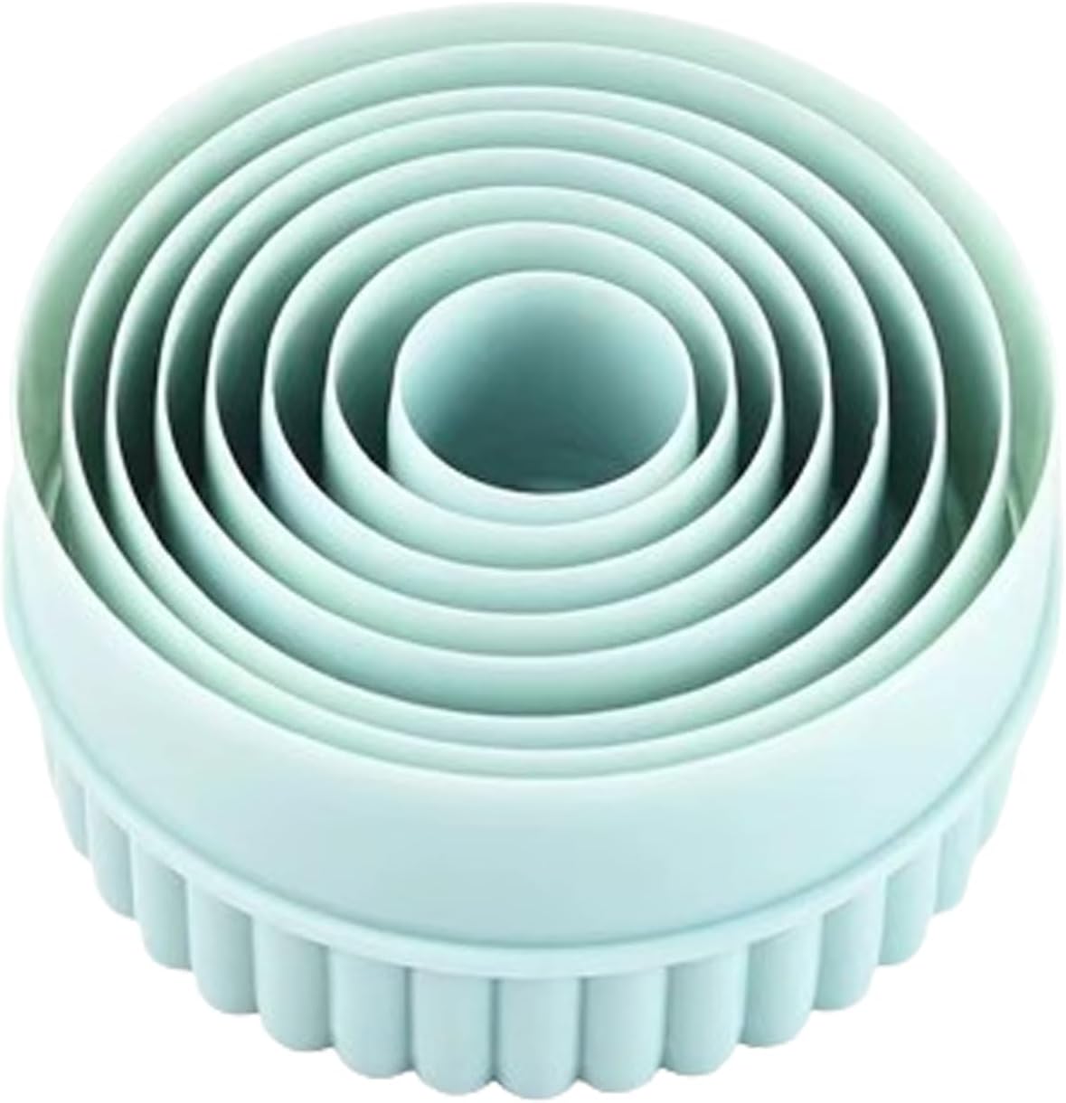 Cookie Cutters, 8 PCS Ideal Biscuit Cutter Tool, Highly Versatile Round &#x26; Circle Cutter, Perfect for Creating Unique Shaped Biscuits and Cookies