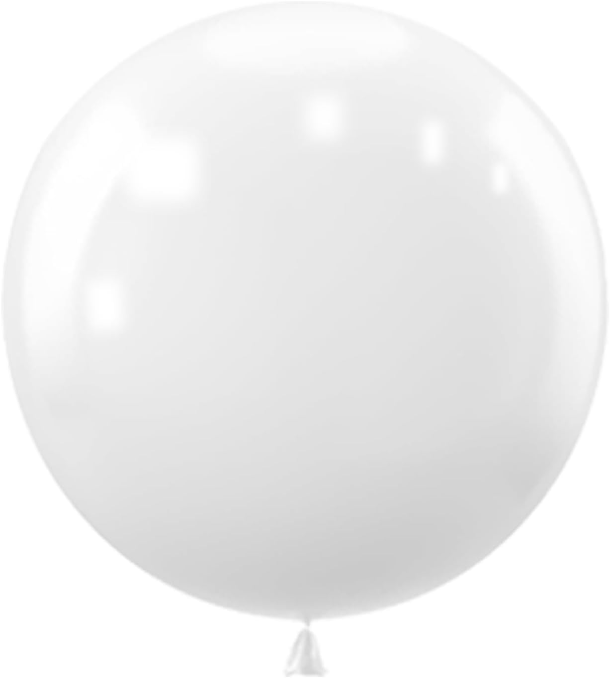 9pcs White Giant Balloons Latex