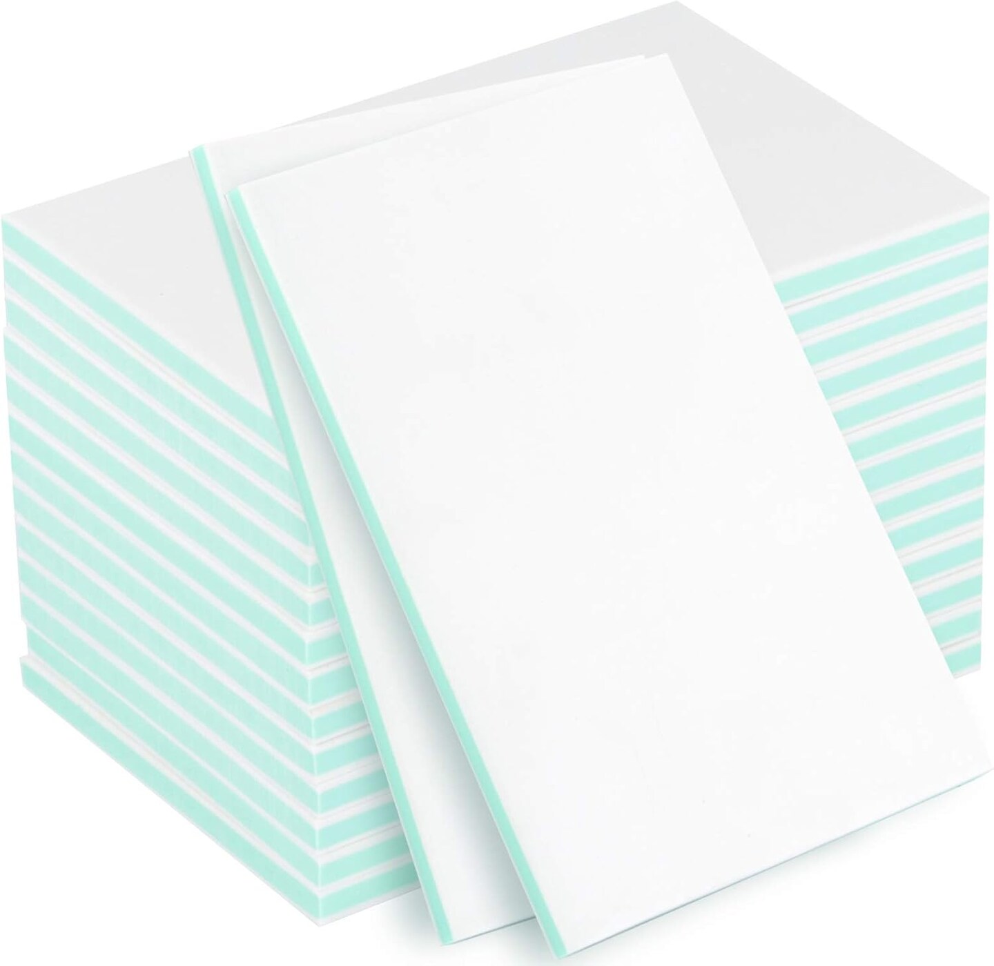 15-Pack 4"x6" Soft Rubber Carving Blocks for Stamps, Printing & DIY Crafts