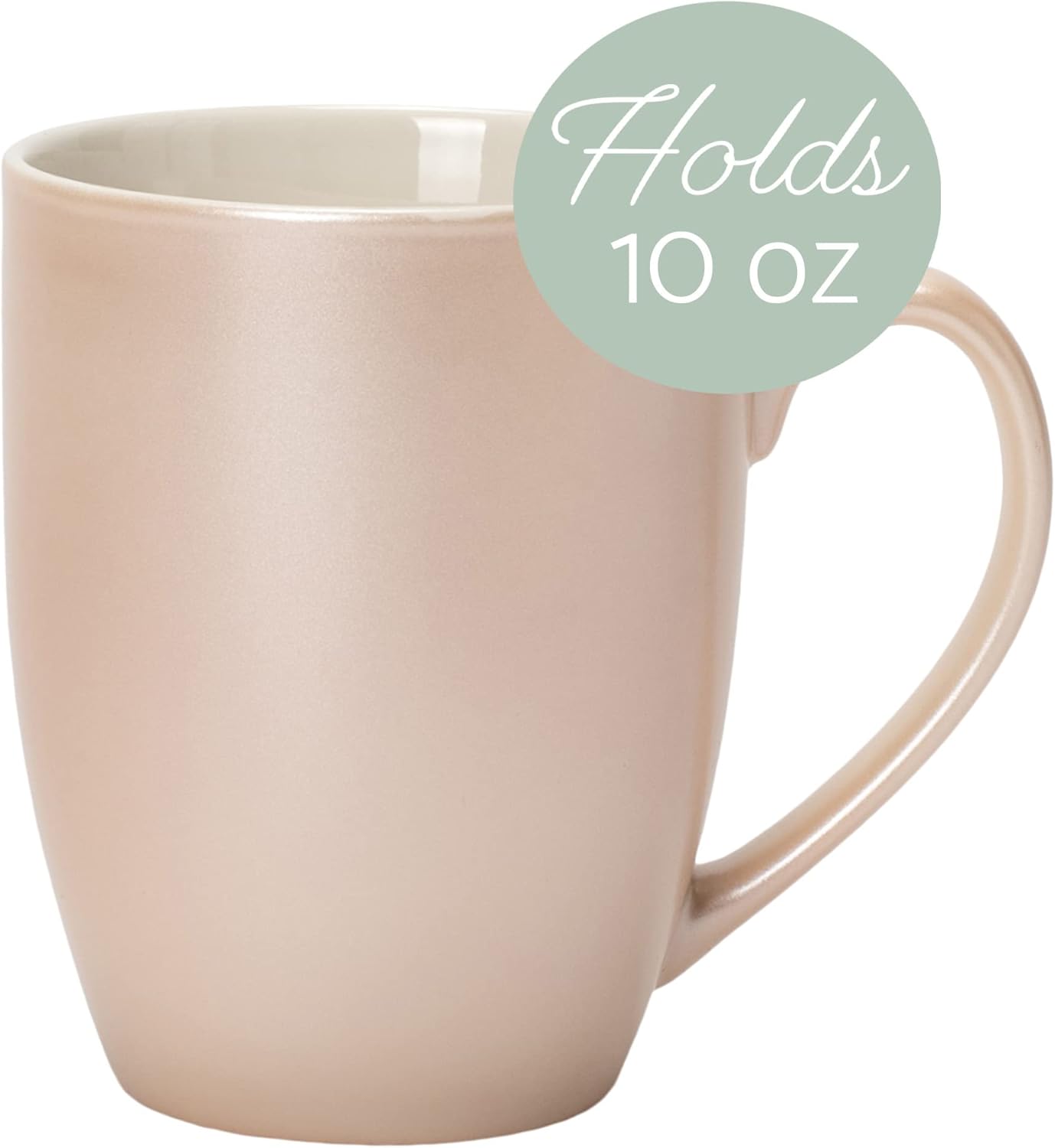 10 ounce New Bone China Coffee Cup Mugs Set of 4
