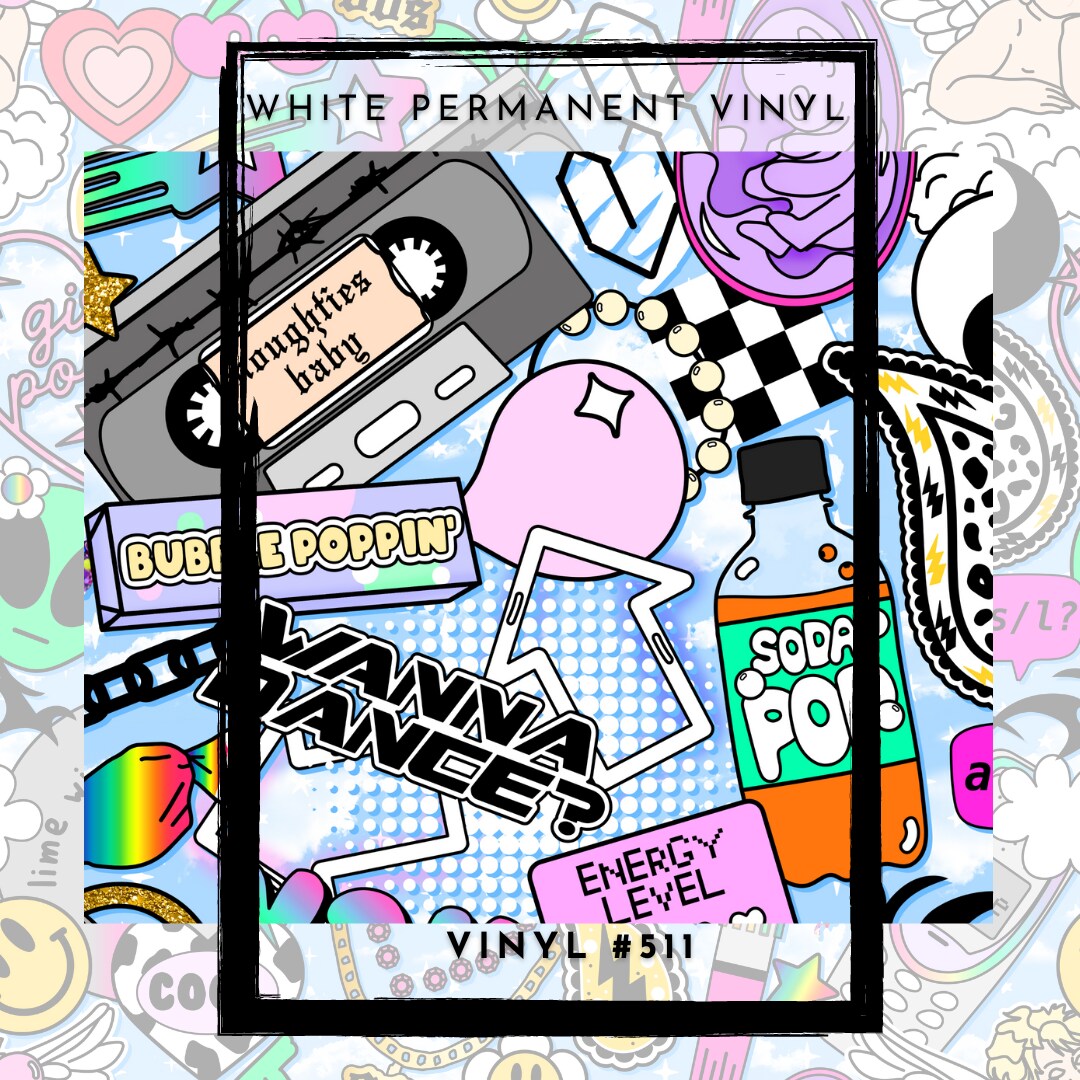 #511 Save The 90s 12x12 Pattern Vinyl
