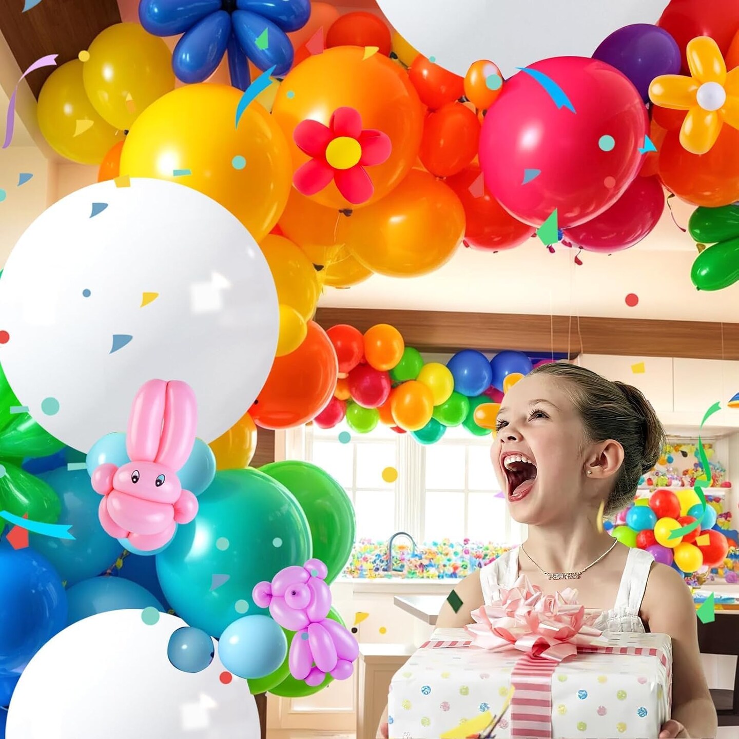 4PCS Large Balloons 36inch, White Giant Balloons Jumbo Balloons Latex Balloons for Wedding Engagement Graduation Anniversary Decorations