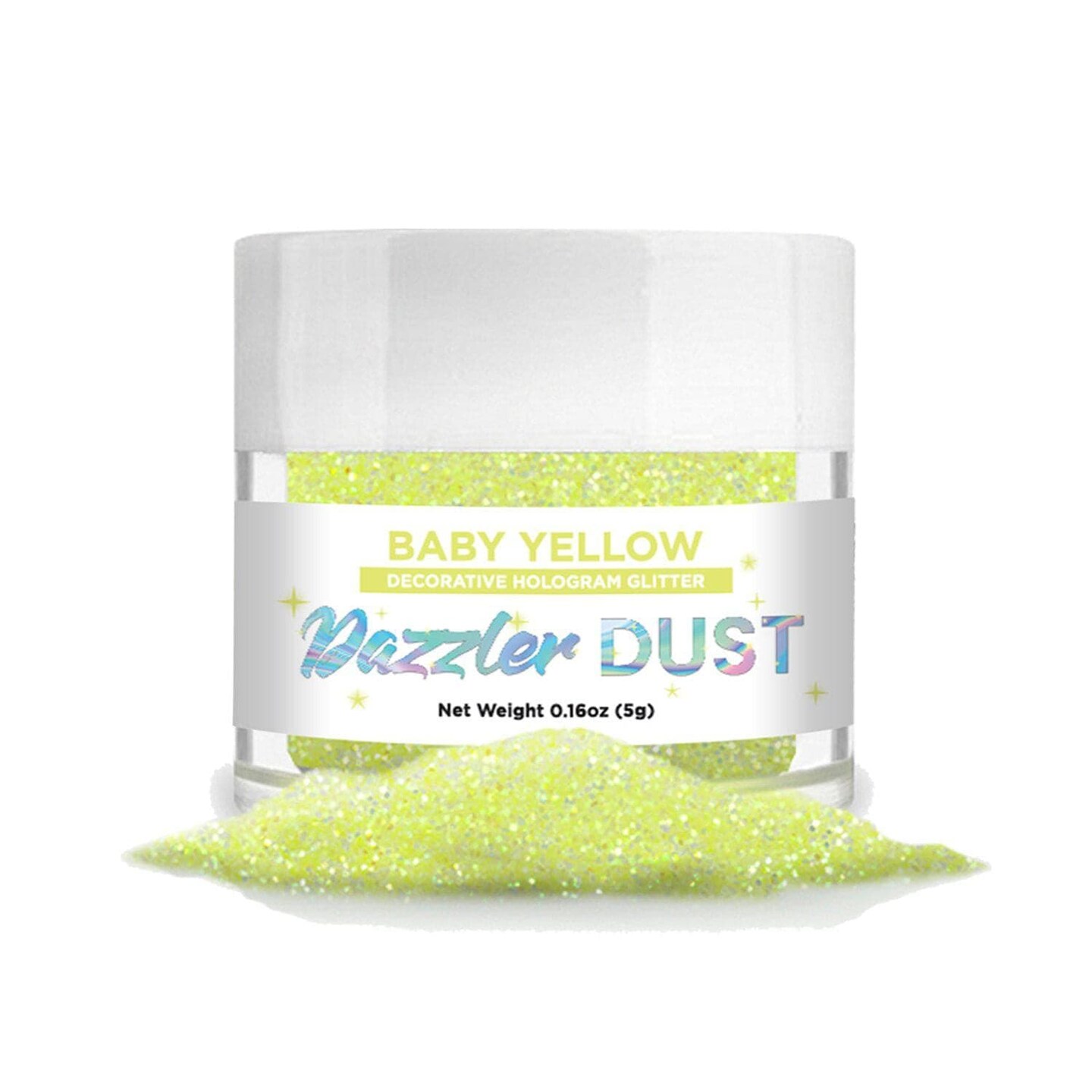 Baby Yellow Dazzler Dust&#xAE; 5 Gram Jar