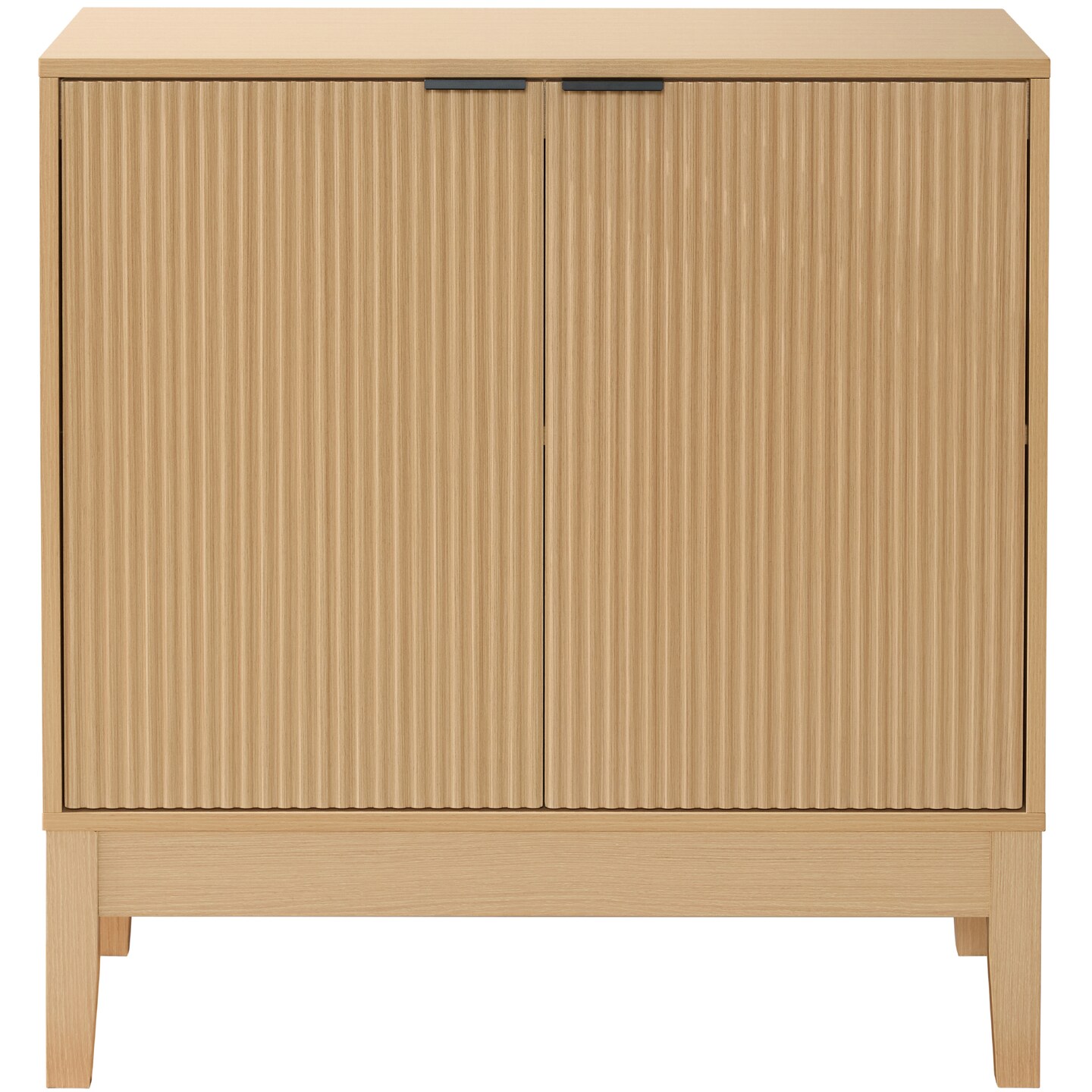 Best Choice Products 2-Door Reeded Storage Cabinet w/ Soft-Close Doors, Multipurpose Accent Furniture