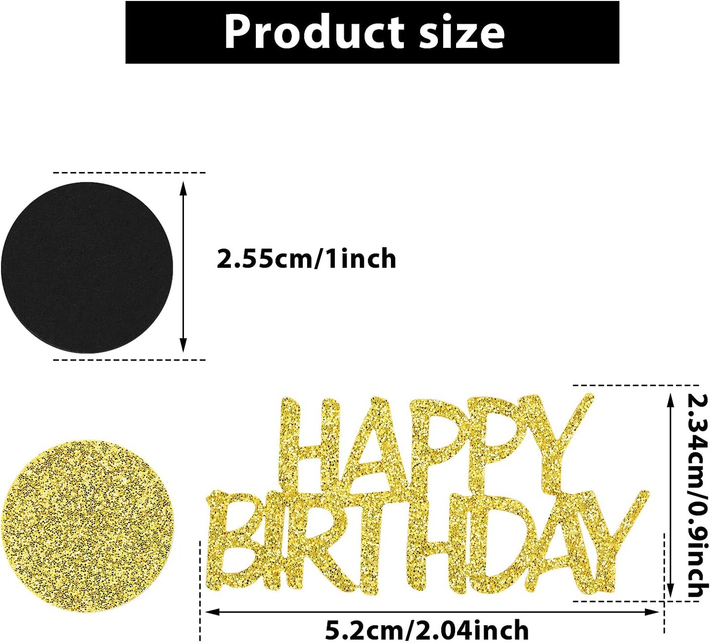 Aazon.co: TFYU Happy Birthday Party Table Confetti - Twinkle Stars Foil Etallic Sequins