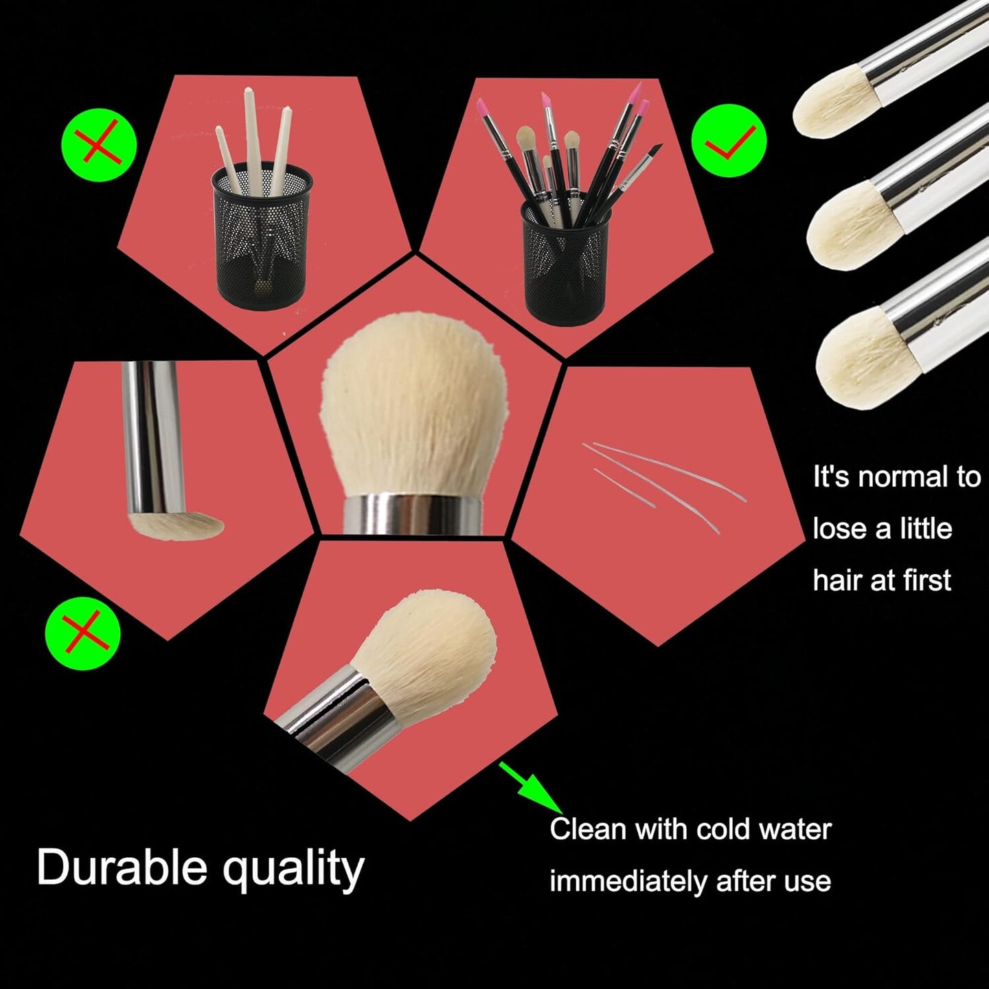 Drybrush Set Hobby Drybrush Paint Brush,Detail Paint Brush Set,3 pcs Professional Art and Advanced Acrylic Paint Brushes for Tabletop&#x26;Wargames Miniature Watercolor Oil Painting,Model&#xFF08;White&#xFF09;