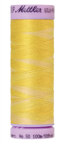 Canary Yellow (9075-9859) | Silk-Finish Cotton Multi 50wt (100M / 109Y) | Mettler Thread