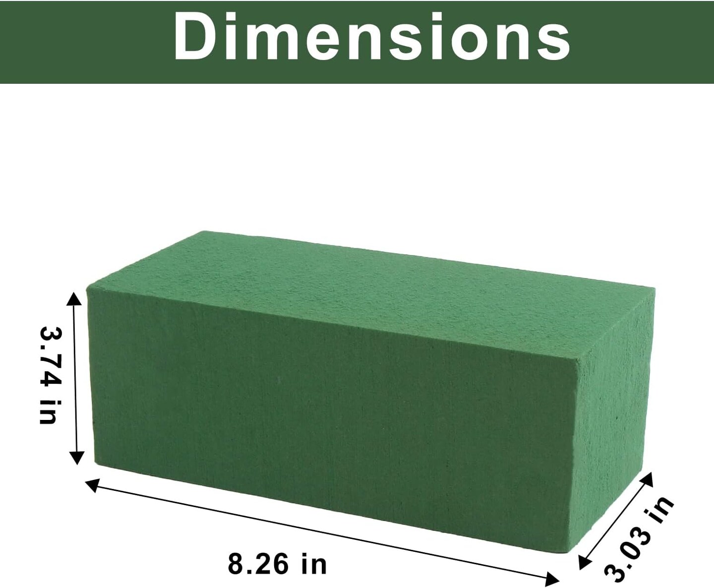 5pcs Floral Foam Bricks,Green Florist Block for Fresh Artificial Flower Arrangement Craft Supply Wedding