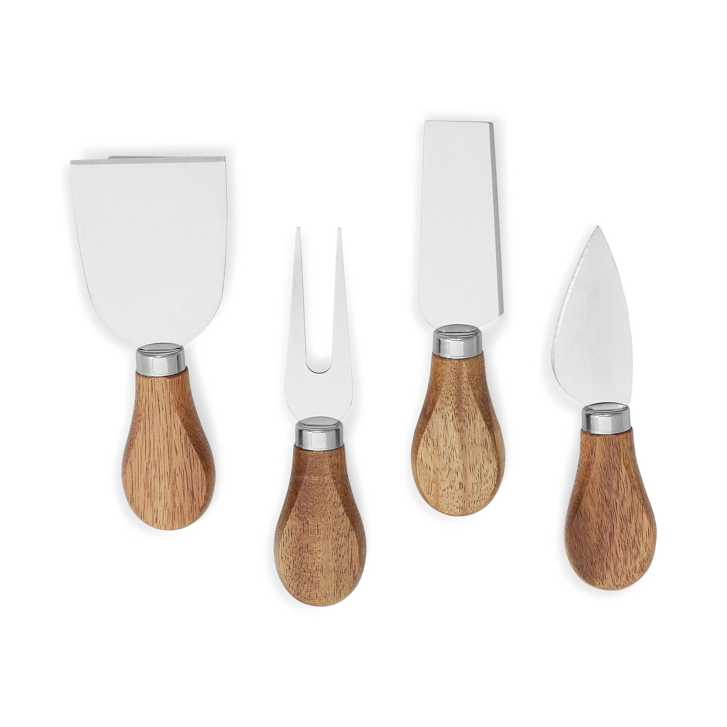 Makerflo Charcuterie Cheese Board Set 16.25&#x22; x 12&#x22; Acacia Wood Marble Design 3 Bowls, 3 Spoons, 4 Utensils for Craft &#x26; DIY Personalization - Laser Engraving, Epoxy, UV DTF, Vinyl Individually Wrapped
