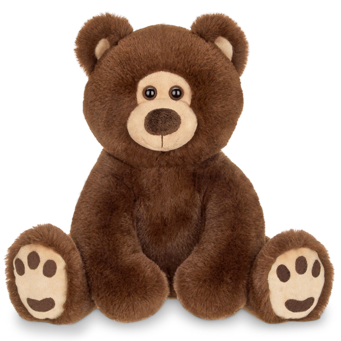 Bearington Lil' Barnaby Teddy Bear Stuffed Animal - 11.5" Soft and Cuddly Brown Bear Plush Toy with Weighted Bottom - Cute Stuffed Animal Teddy Bears Gift for Kids, Plush Collectors and Baby Showers