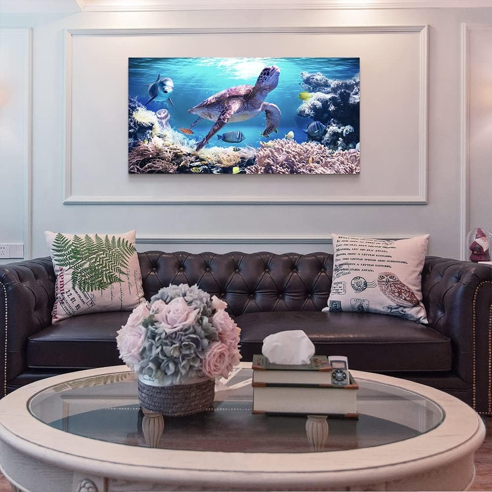 Summer Wall Decorations For Bedroom Modern Bathroom Wall Decor Paintings Sea Turtles