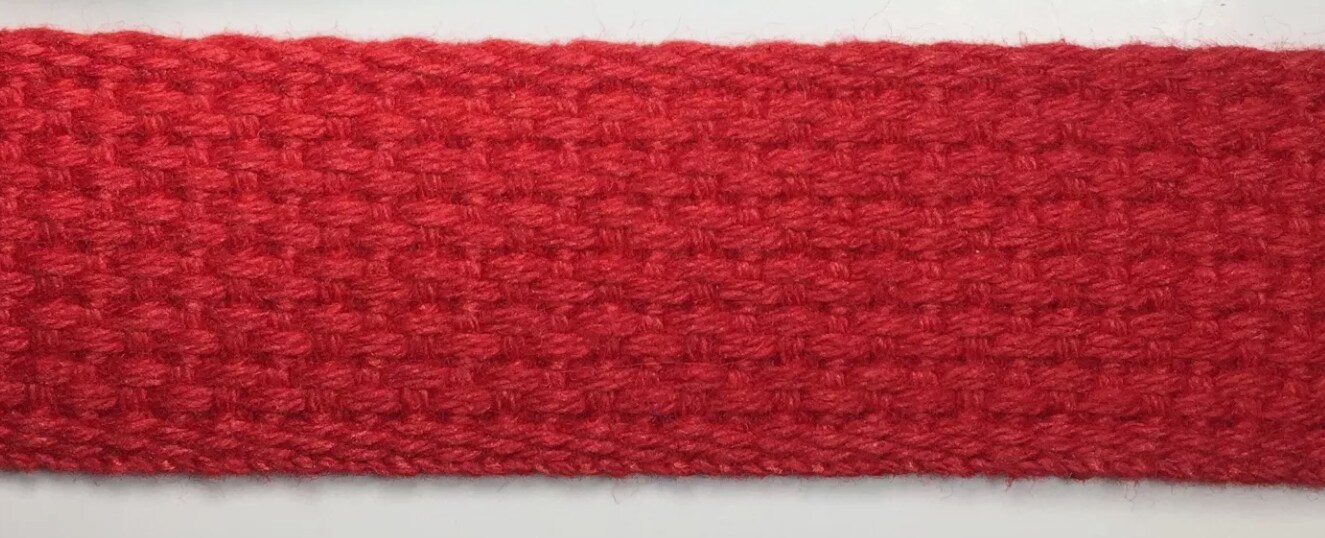 1&#x22; Cotton Webbing - 10 Continuous Yards - Made in USA!