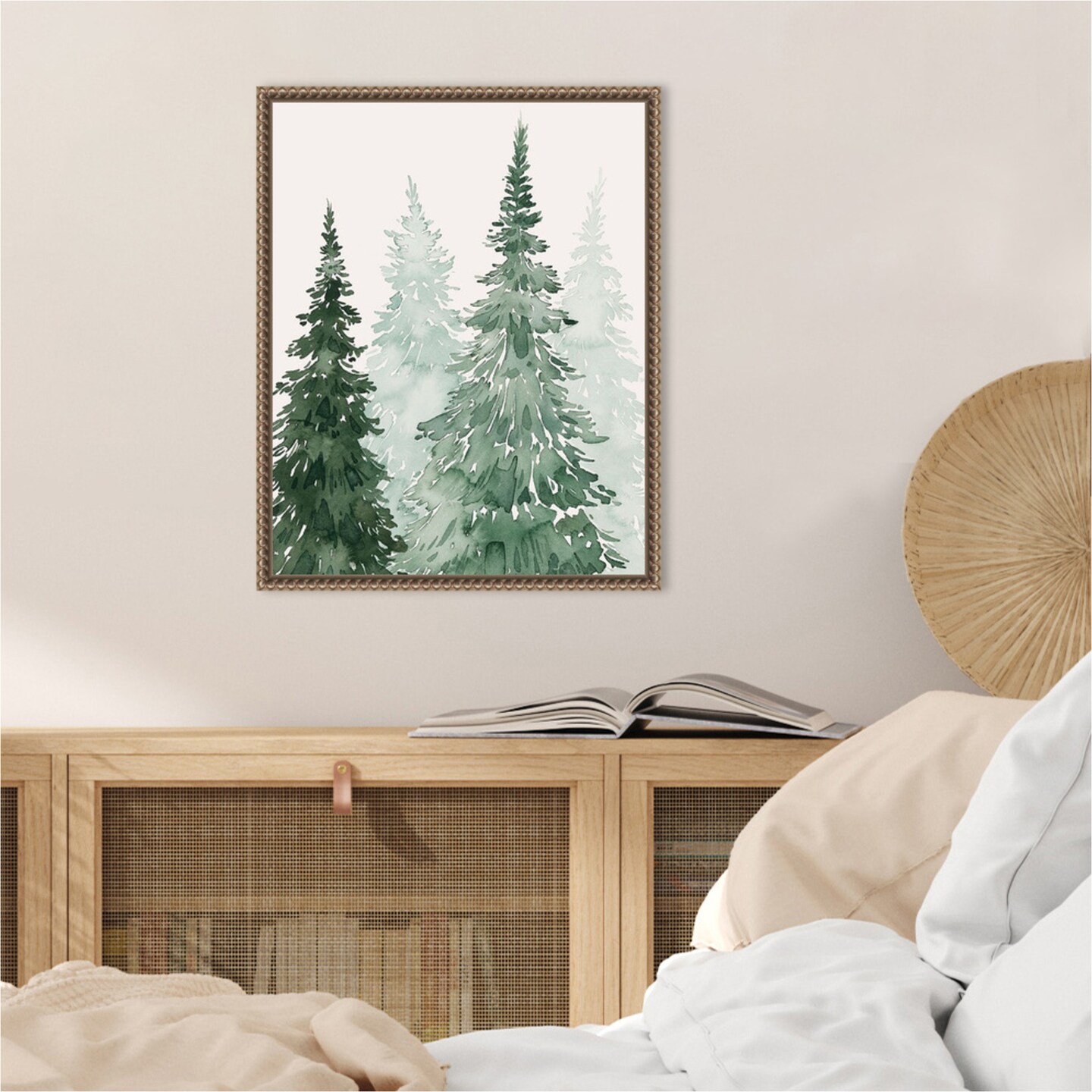 Winter Washed Coppice II by Grace Popp Framed Canvas Wall Art
