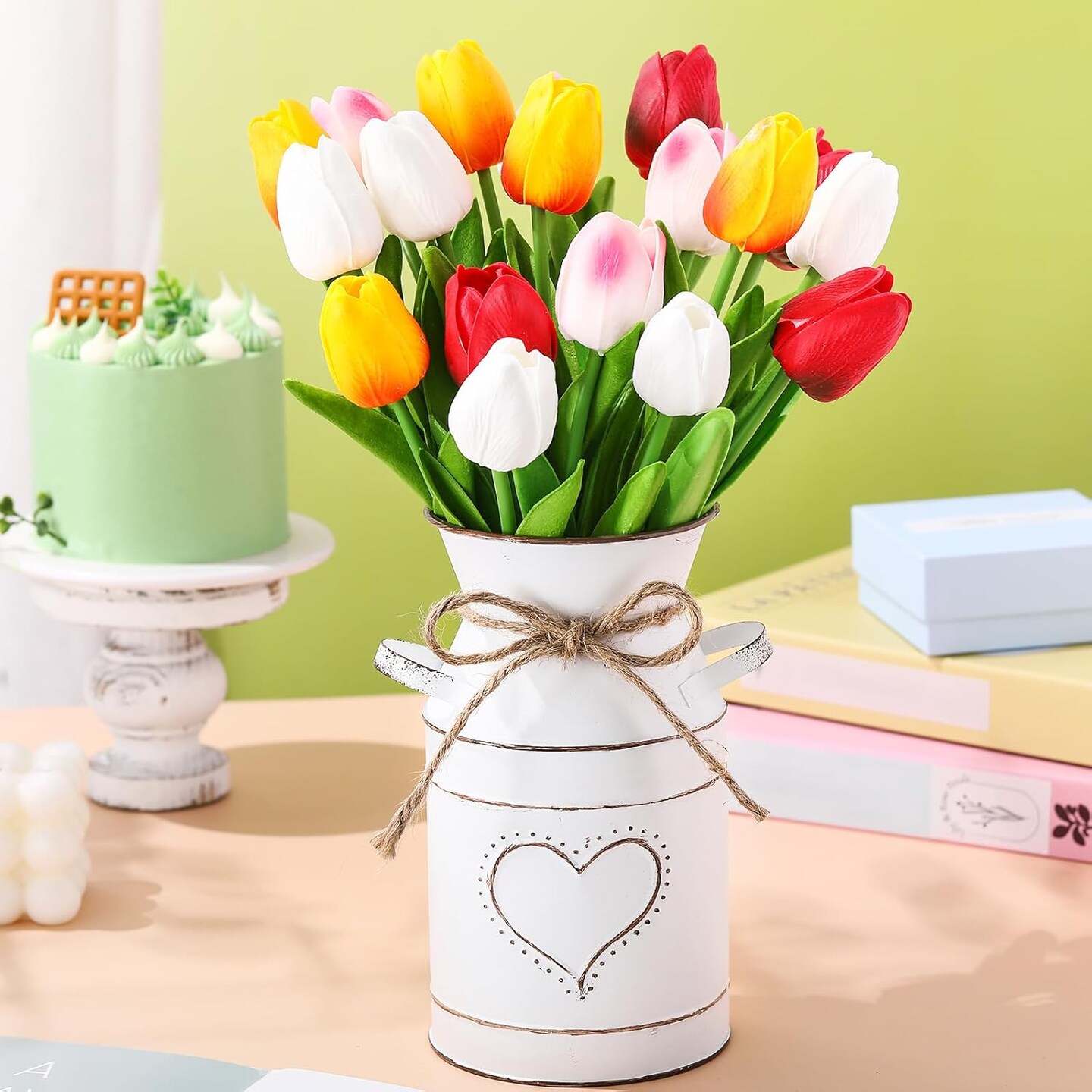 9 Pcs Easter Centerpieces for Tables Easter Office Decorations
