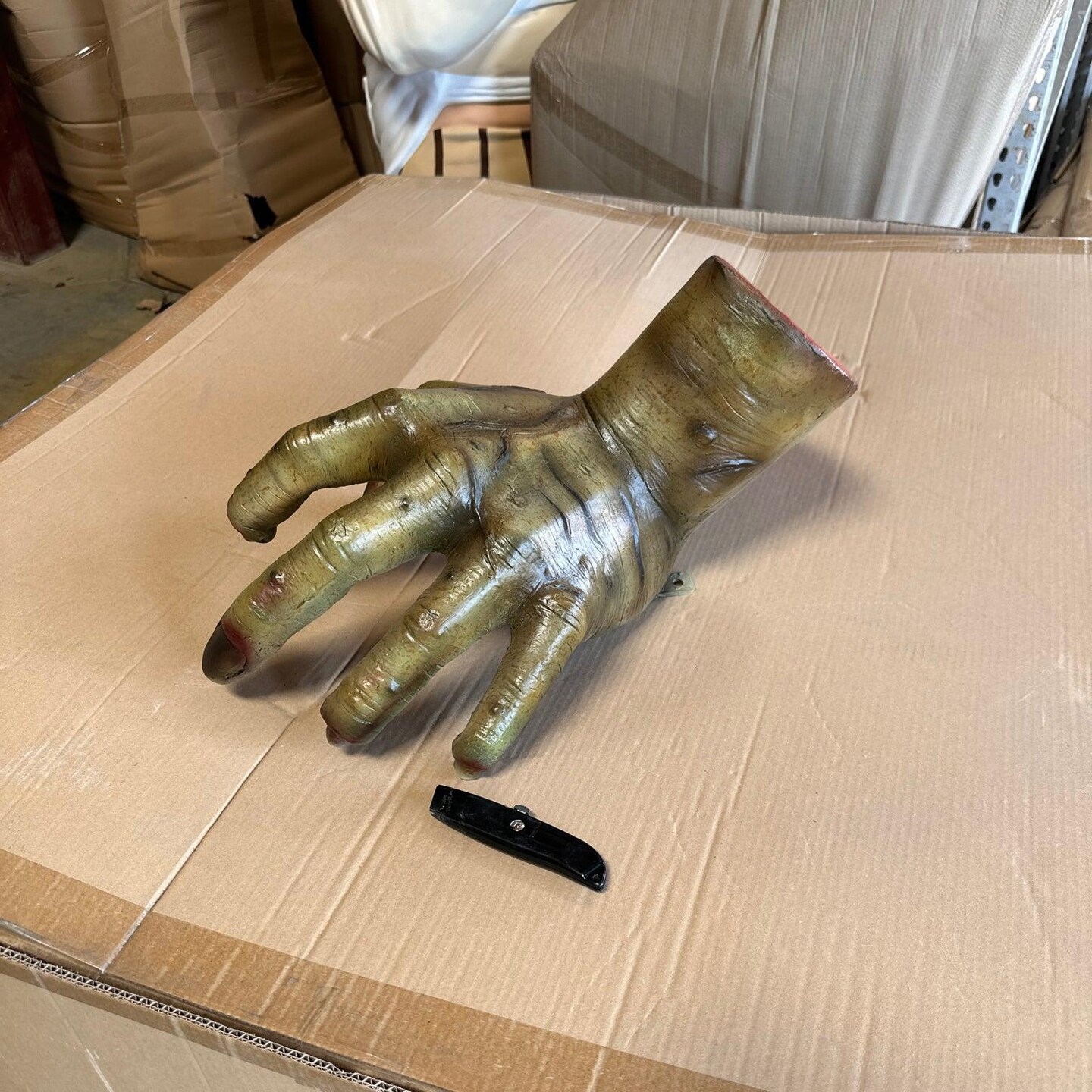 Graveyard Zombie Hand Life Size Statue
