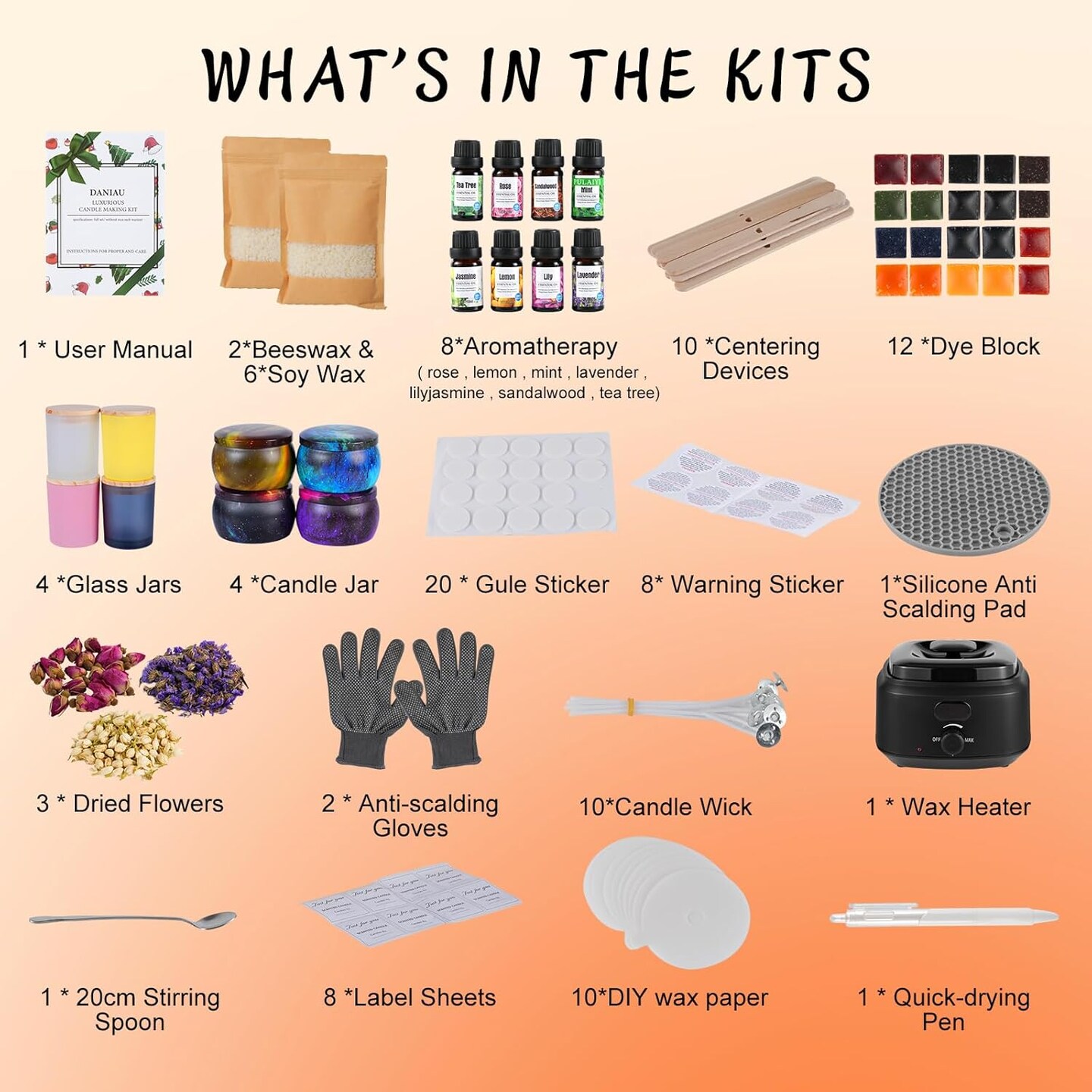 Candle Making Kit for Adults