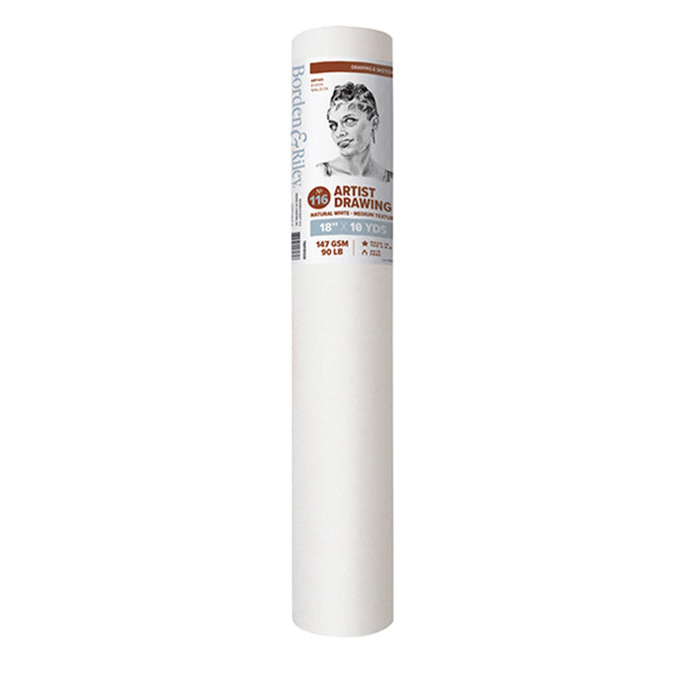 Borden &#x26; Riley 116 Artist Drawing Paper Roll