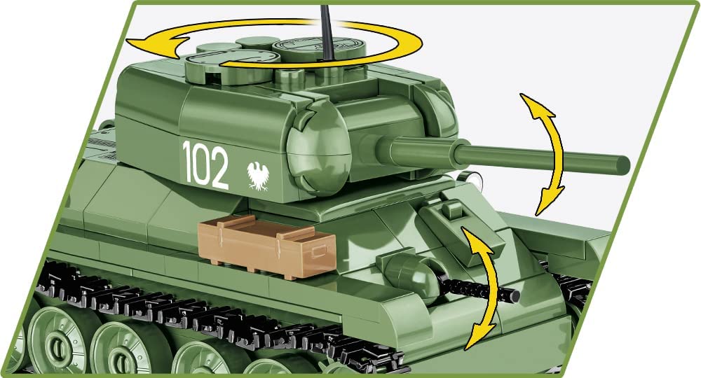 COBI Historical Collection World War II T-34-85 Tank