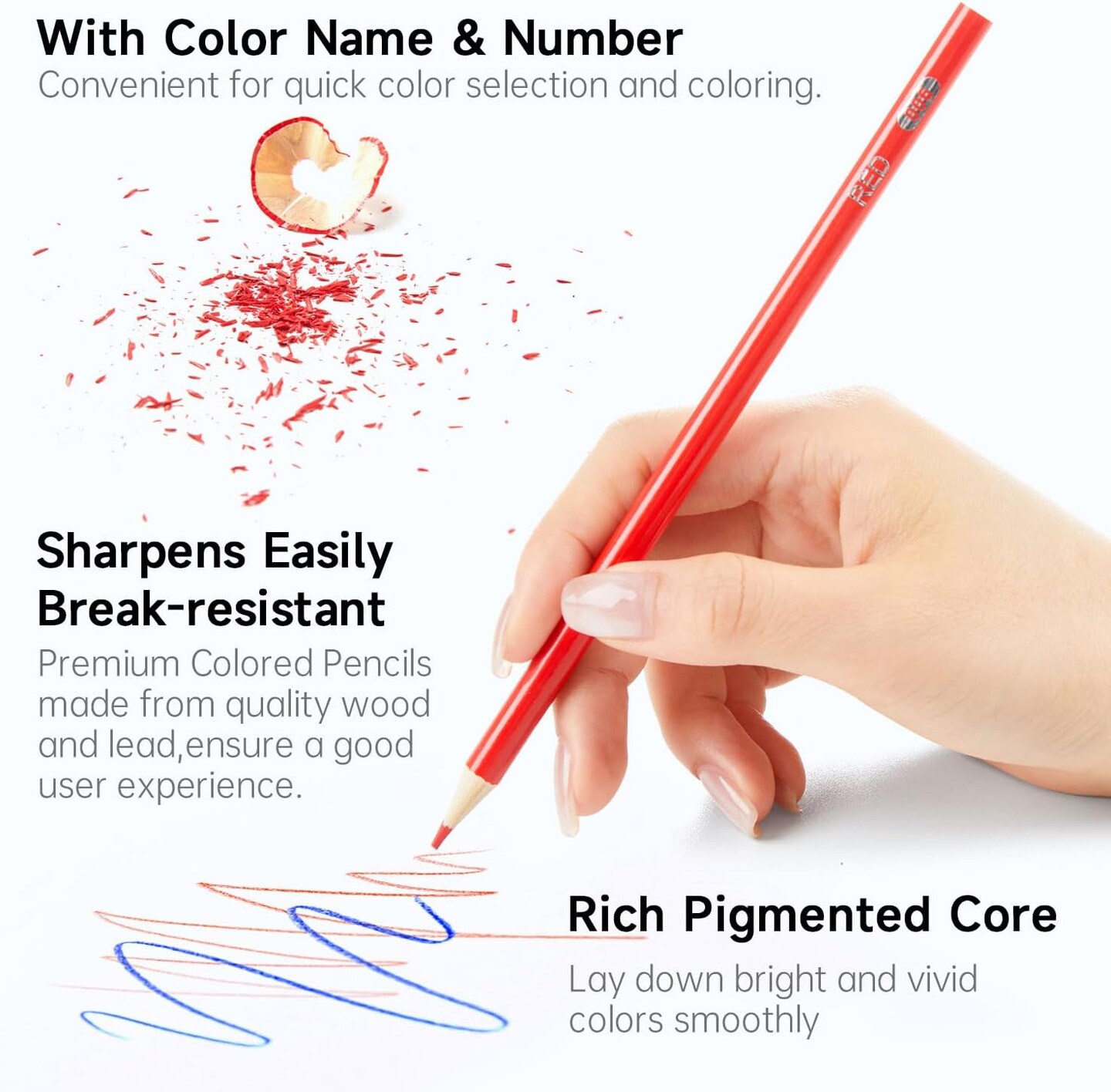 360 PCS Colored Pencils Bulk, 12 Assorted Colors, Pack of 30, Break-resistant, Pre-sharpened Colored Pencils for Kids, Bulk Pack School Supplies for Teachers & Students