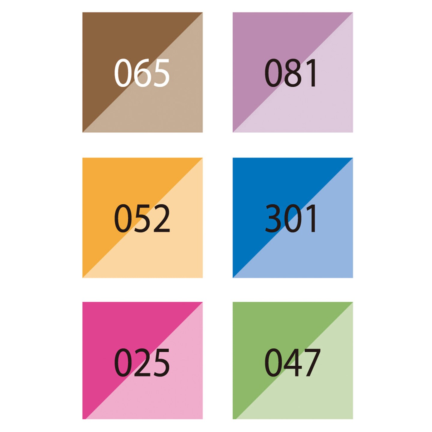 Brushables Dual-Tip Markers - 6 Color Set