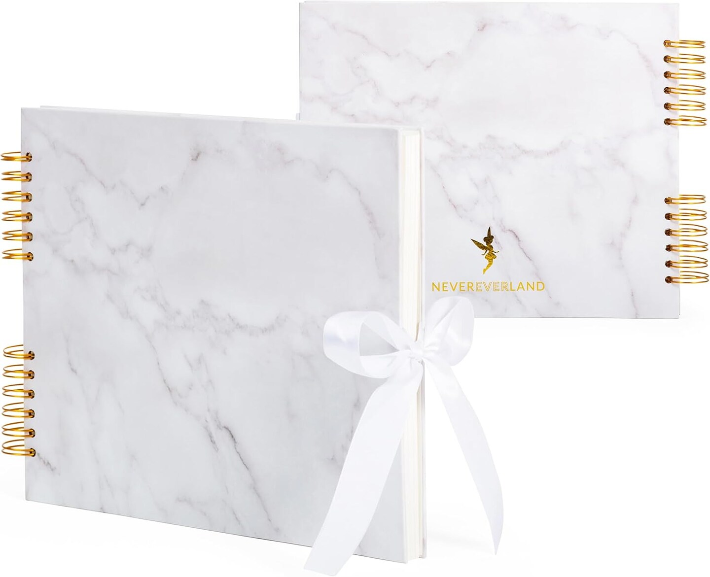 Scrapbook Album – 12x10 Marble Scrap Book. Scrapbooking Supplies, Memory Book, Wedding Guest Book, Photo Album, Baby Shower Gifts, Valentines, Engagement Gifts, and Anniversary