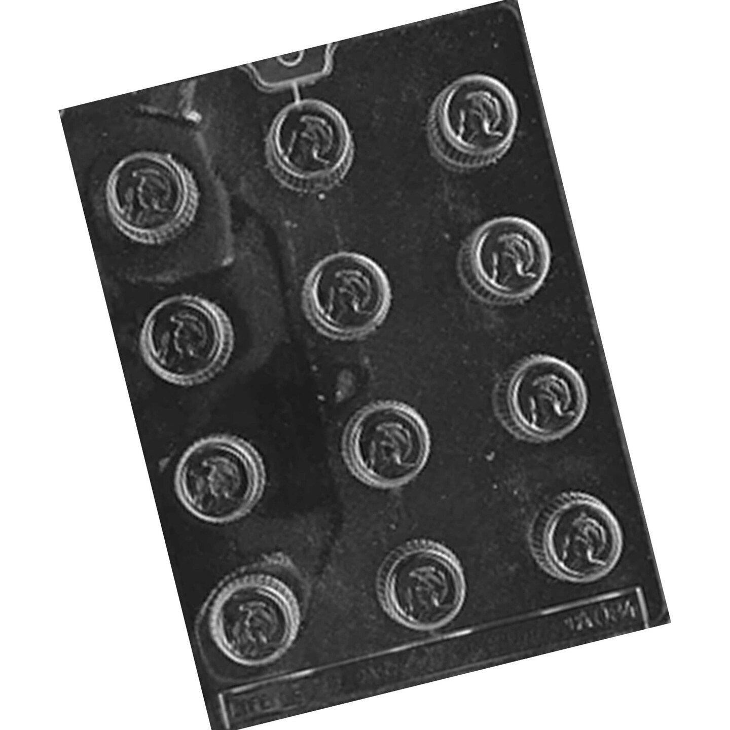 Trojan Round Chocolate Mold