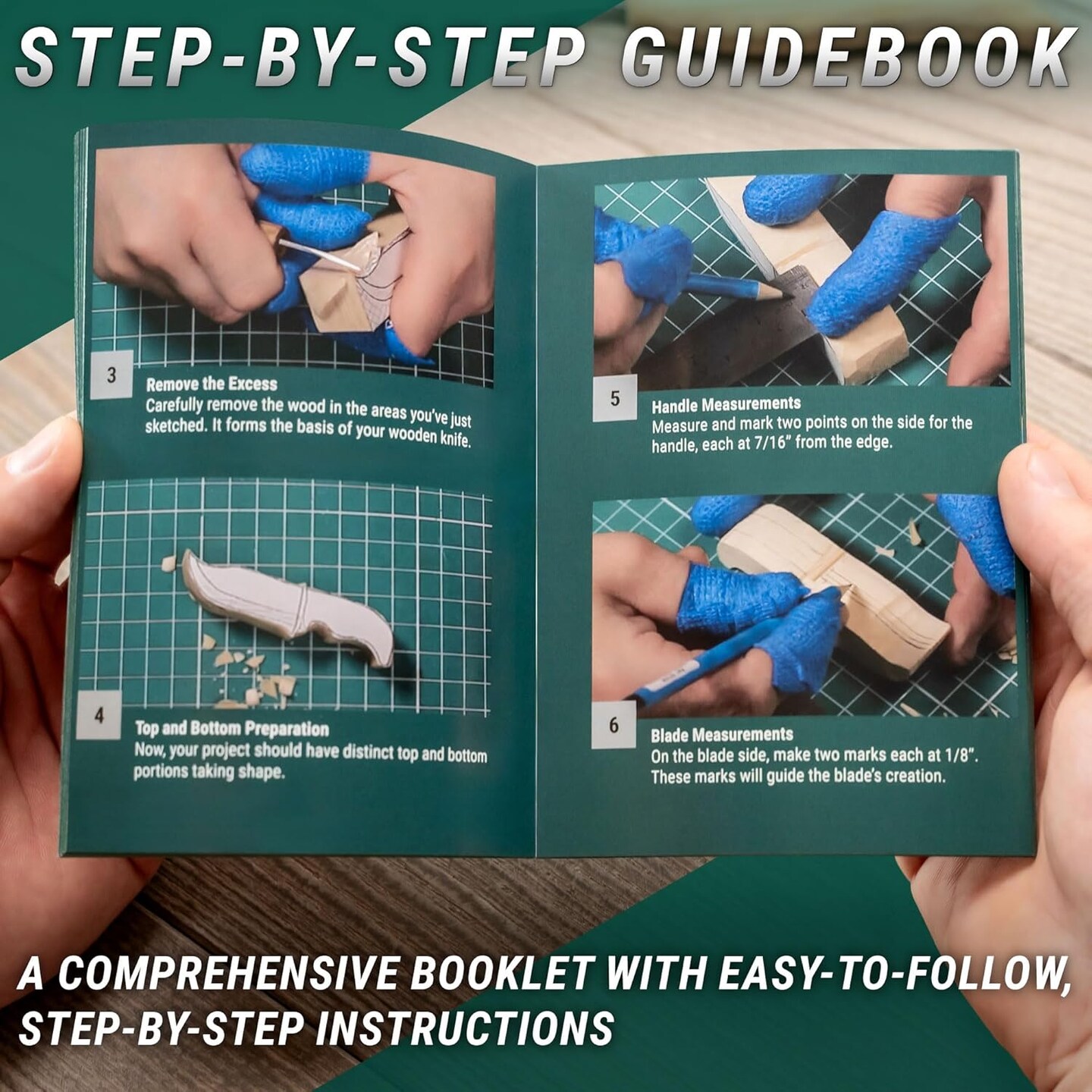 Wood Carving Kit for Kids, Beginners S16 – Whittling Knives Sloyd, Chip Wood Carving Knife, Basswood Blocks for Carvers - Whittling Tools Set