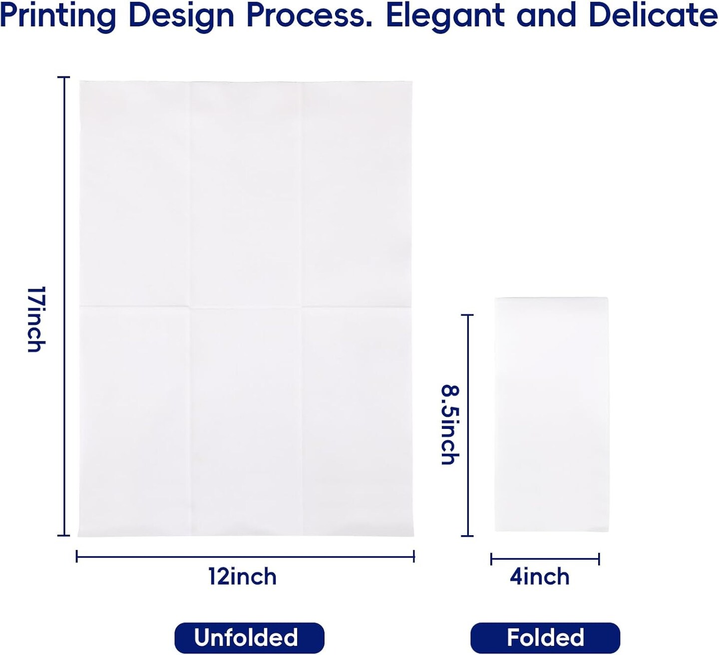 100 Count Disposable Hand Napkins, Linen Feel Bathroom Hand Napkins, Soft And Absorbent Paper Napkin for Guest, Disposable Dinner Napkins for Kitchen, Parties, Weddings