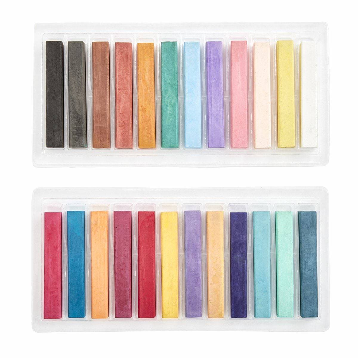 KINGART&#xAE; Chalk Pastels 48 pc