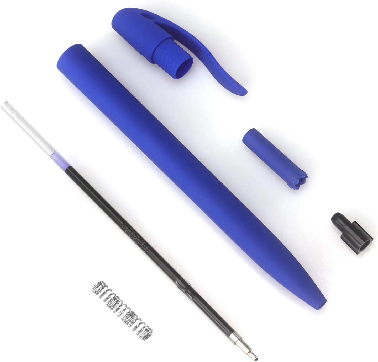 Ballpoint Pens Black Ink Pens Medium Point Retractable Ballpoint Pens, 1.0MM Black Ink, 8 Pack, Colorful