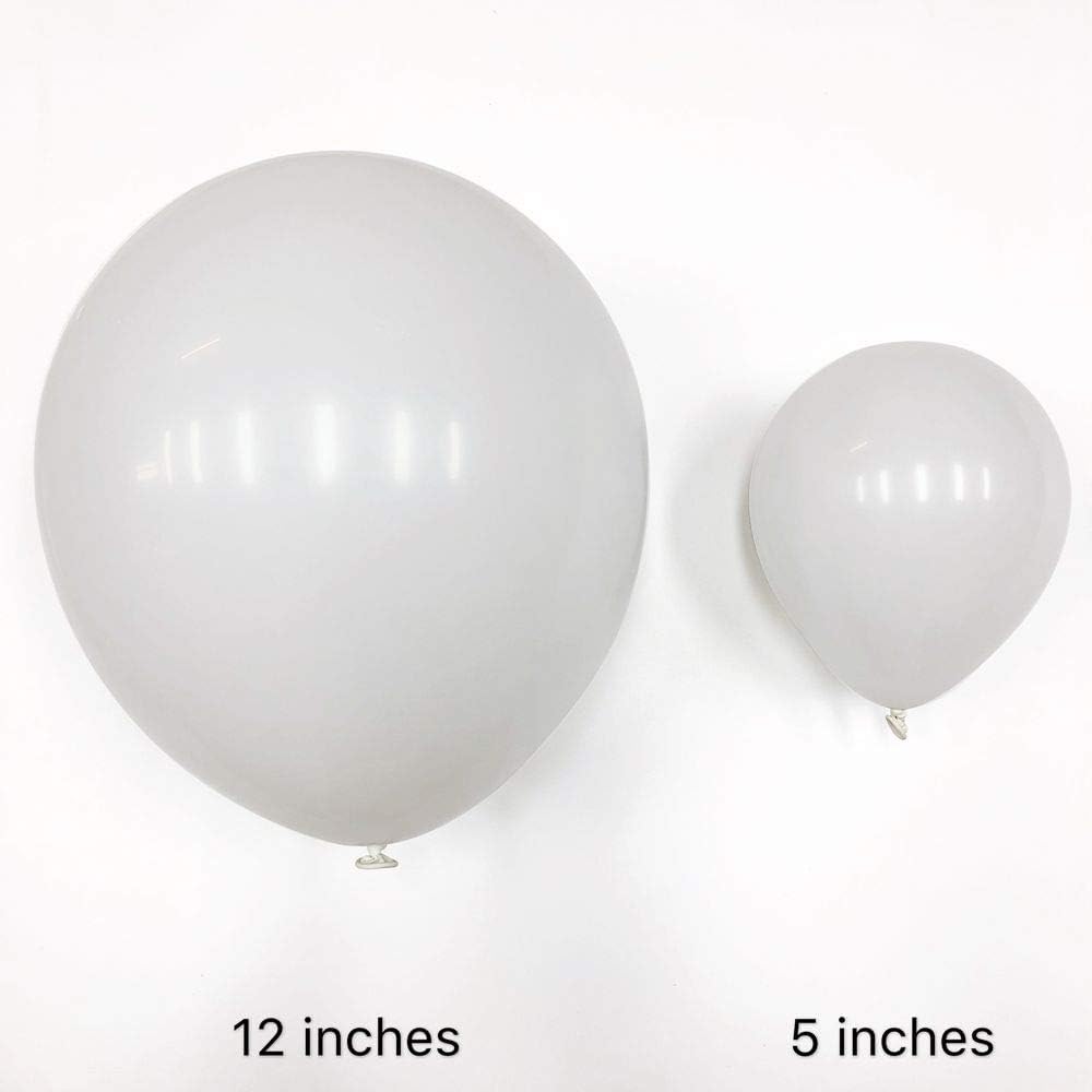 White Balloons Party Balloons 5 Inches Matte White Balloons Mini Balloons 50 PCS Small White Color Party Balloons Latex Balloons Birthday Balloons for Party