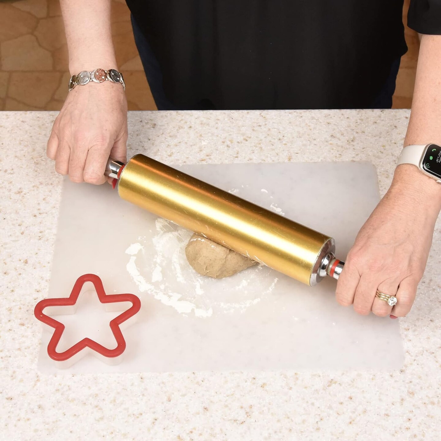 Kitchen Cutting Board | Flexible Chopping Mats | Food Safety | Hanging Hole for Easy Drying