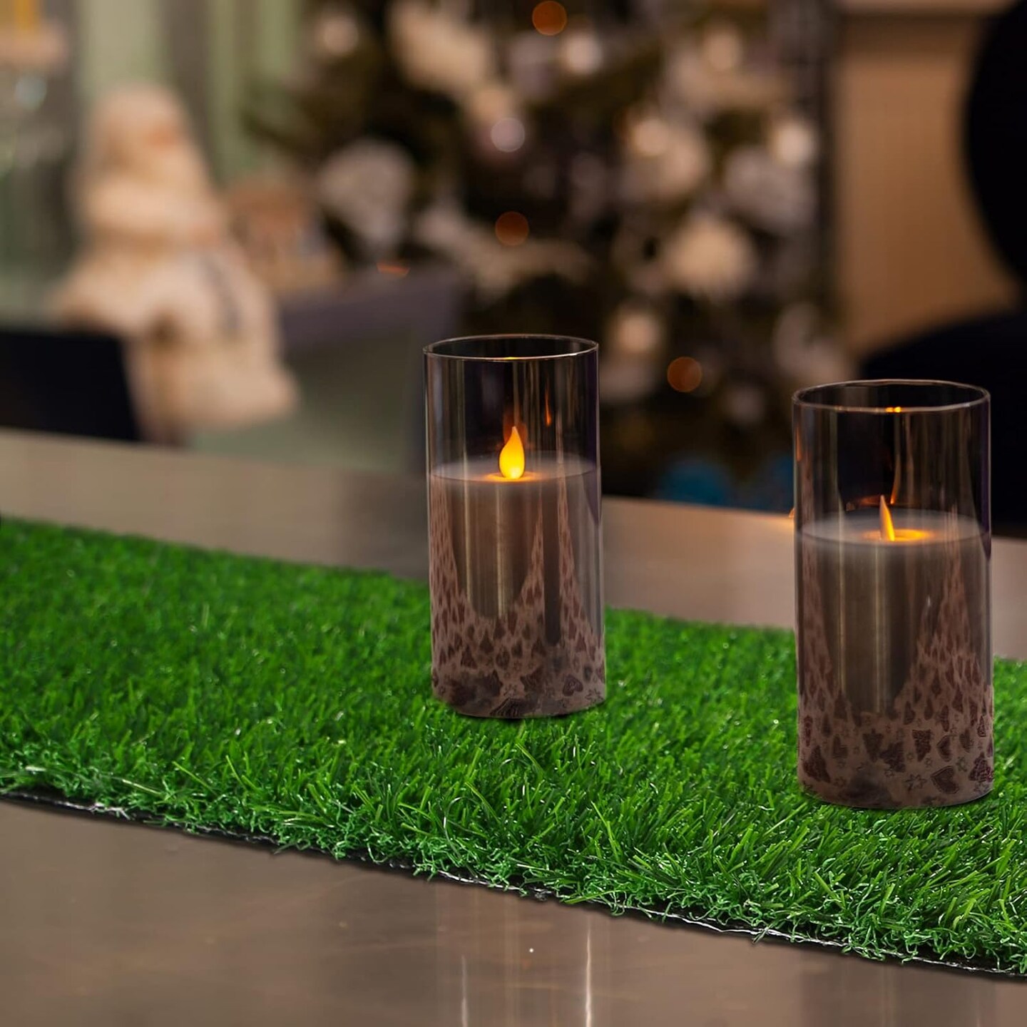 Green Artificial Grass Table Runner – 12×144 Inch Fake Turf for Football, Golf, Easter, Birthday, Wedding, and Baby Shower Decorations