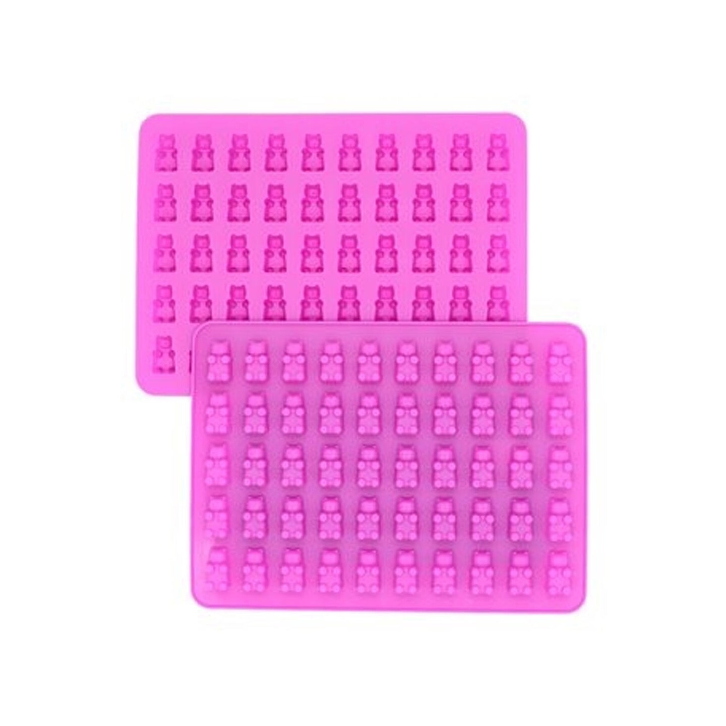 Silicone Gummy Bear Molds Two Pack