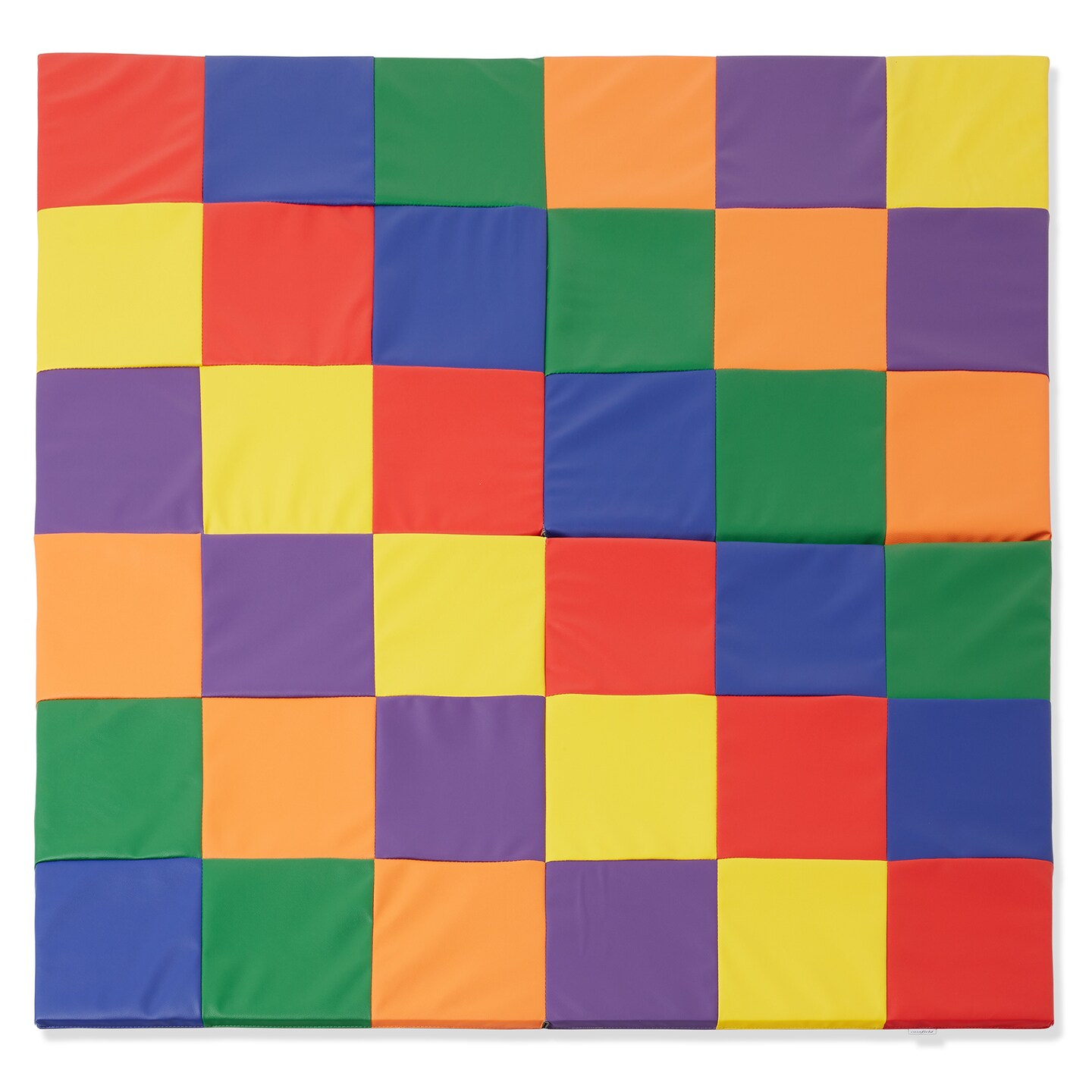 Casafield Play Mat, 58&#x22; x 58&#x22; Foldable Kids Activity Floor Mat for Infants and Toddlers, Large Padded Playmat, Assorted Colors