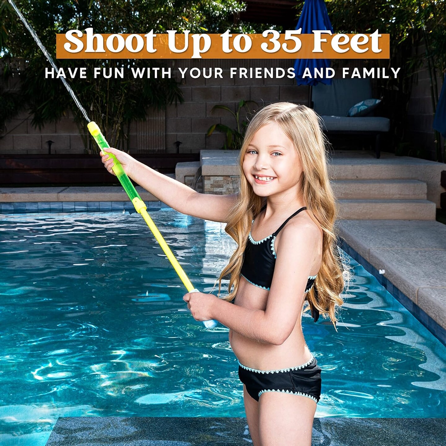 18 Pack 16.5&#x27;&#x27; Water Gun,Super Soaker Blaster Squirt Guns, Bulk Summer Outdoor Swimming Pool, Backyard, Beach Water Game Fighting Play Pool Toys